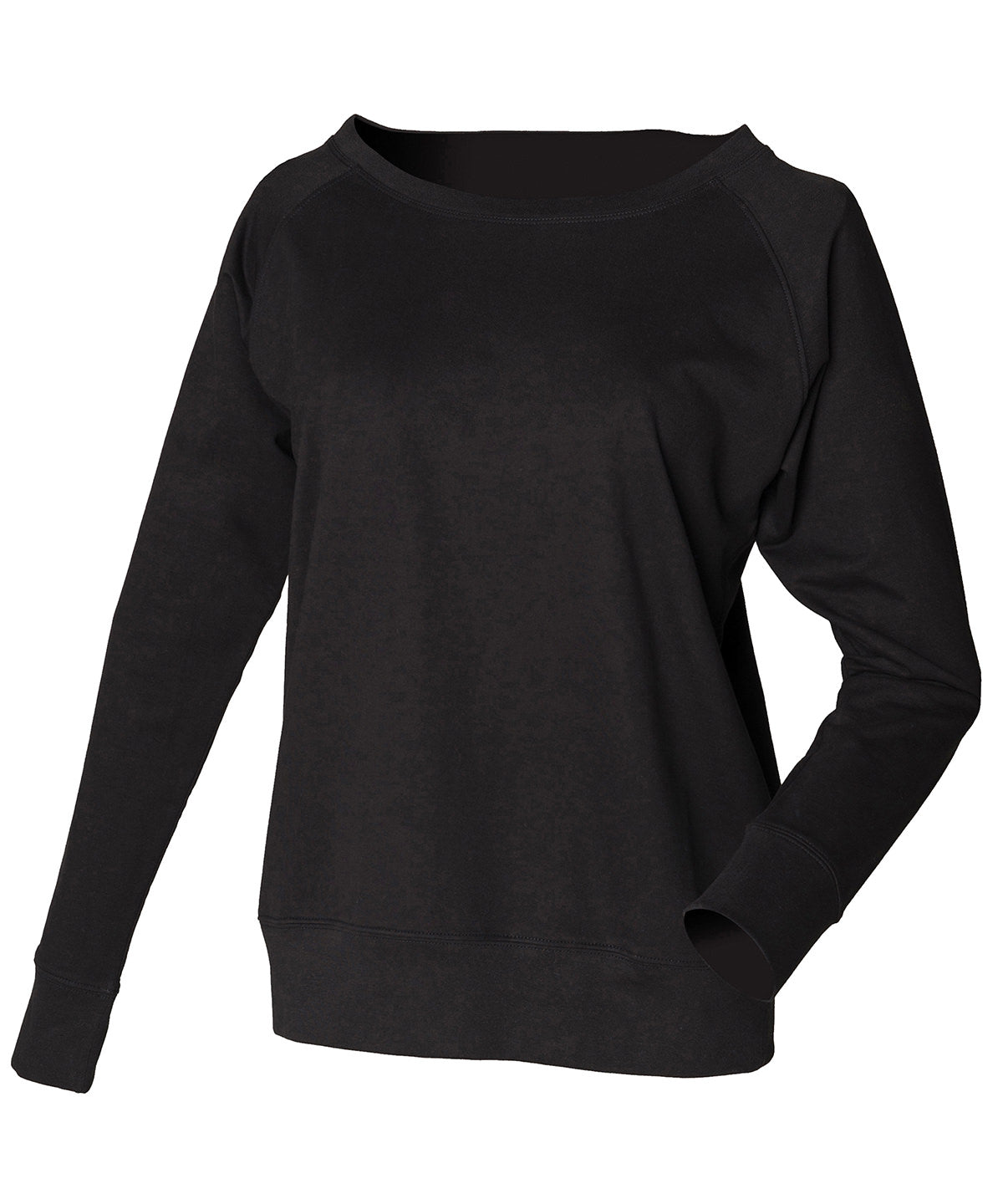 Womens slounge sweatshirt | Black