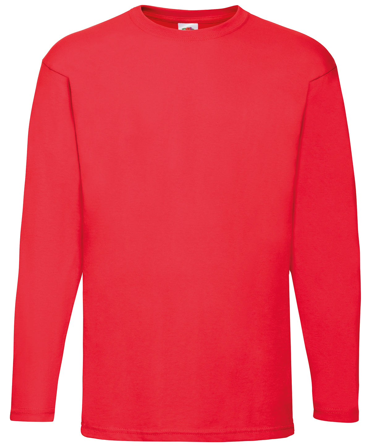 Valueweight long sleeve T | Red