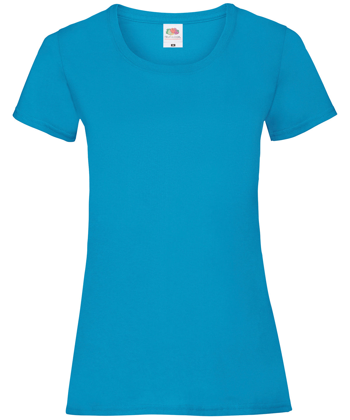 Womens valueweight T | azure blue
