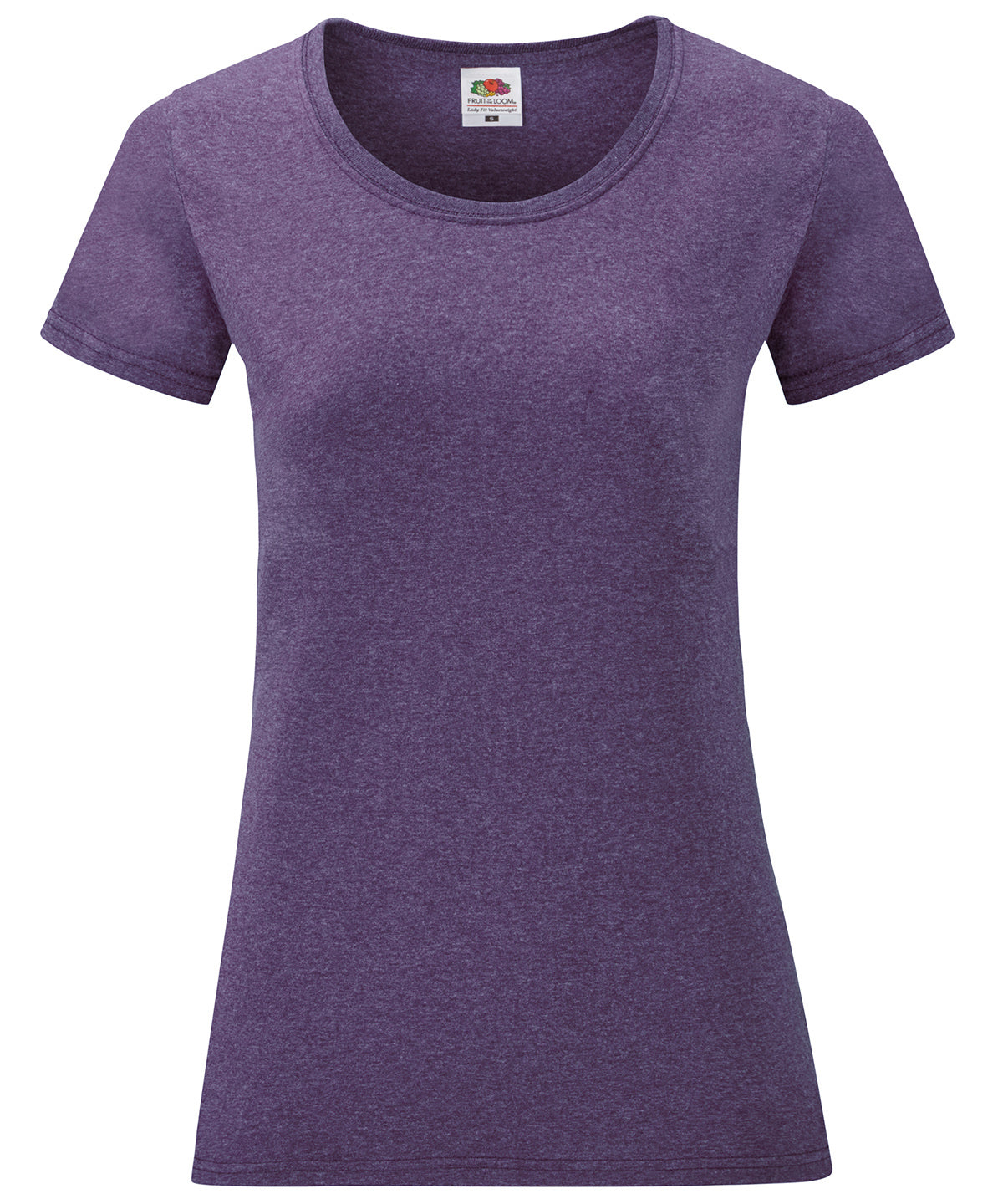 Womens valueweight T | heather purple