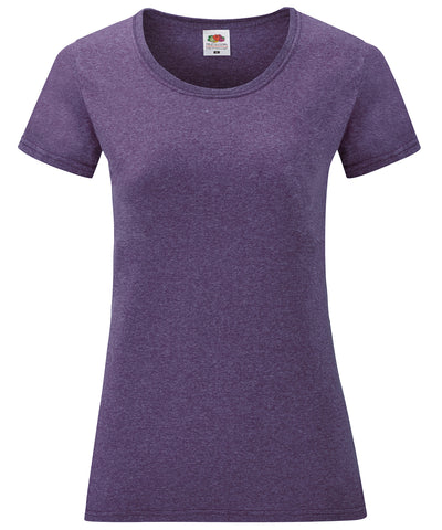 Womens valueweight T | heather purple