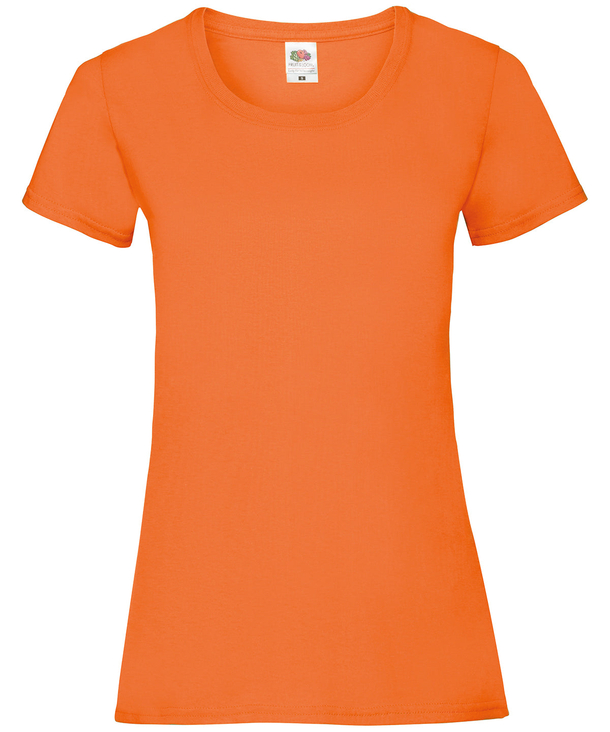 Womens valueweight T | orange