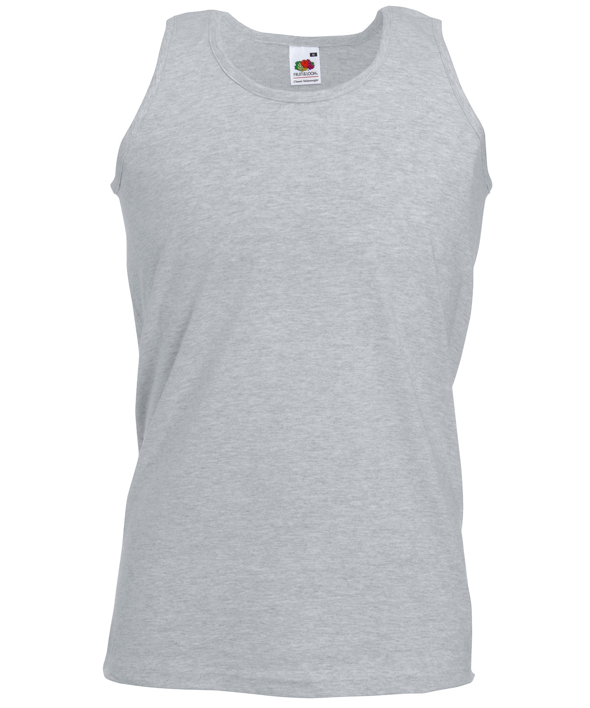 Valueweight athletic vest | heather grey