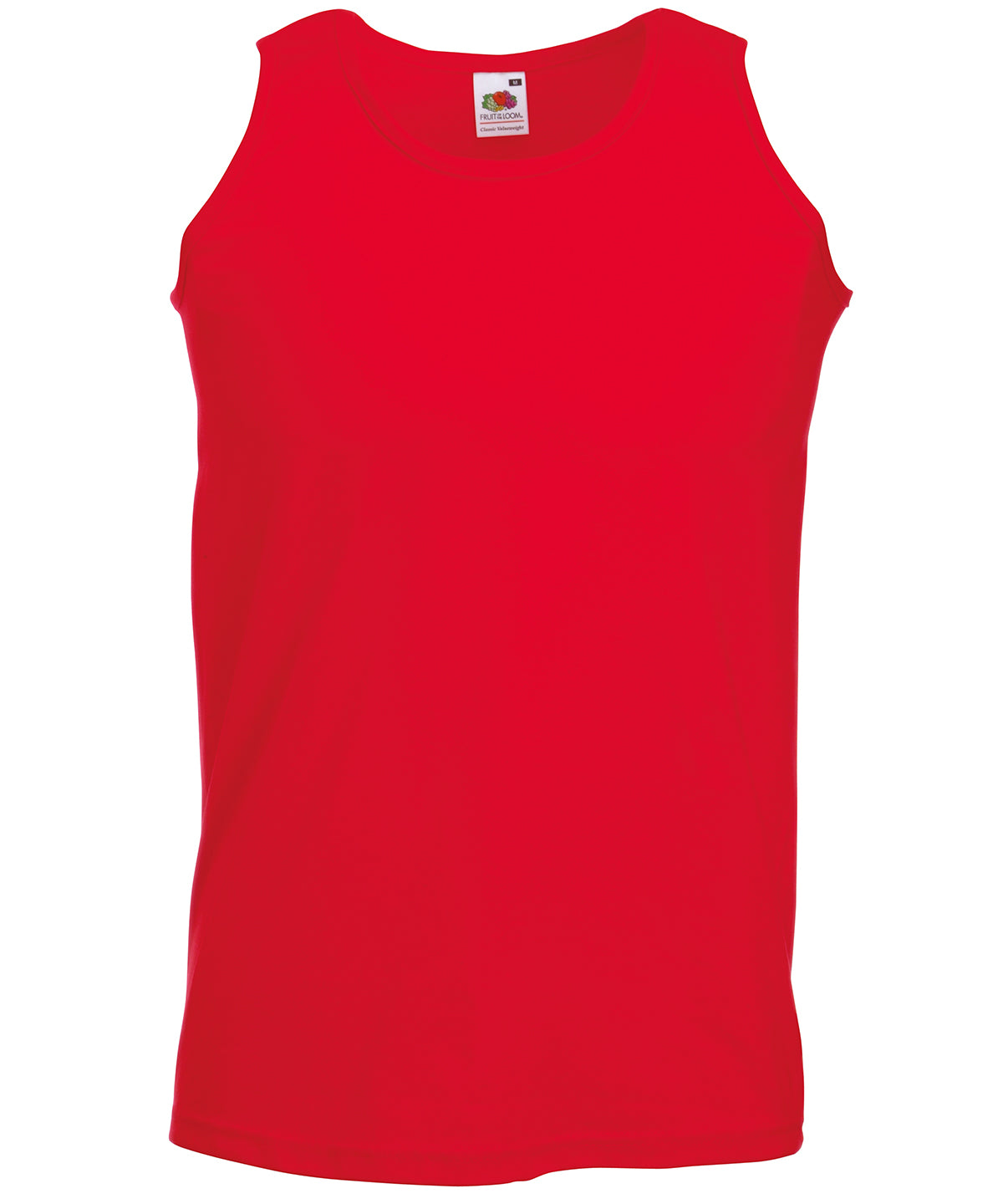 Valueweight athletic vest | red