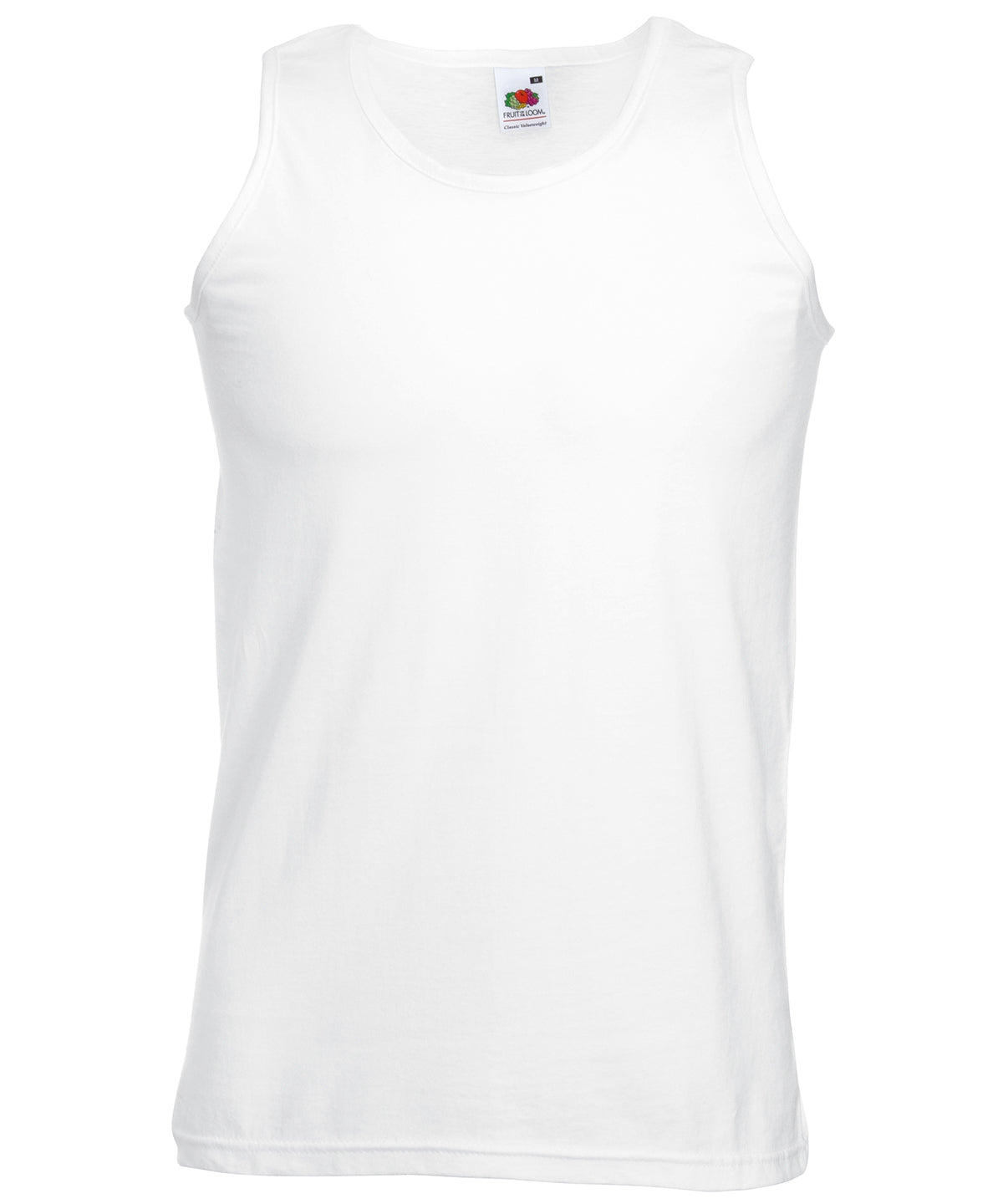 Valueweight athletic vest | white