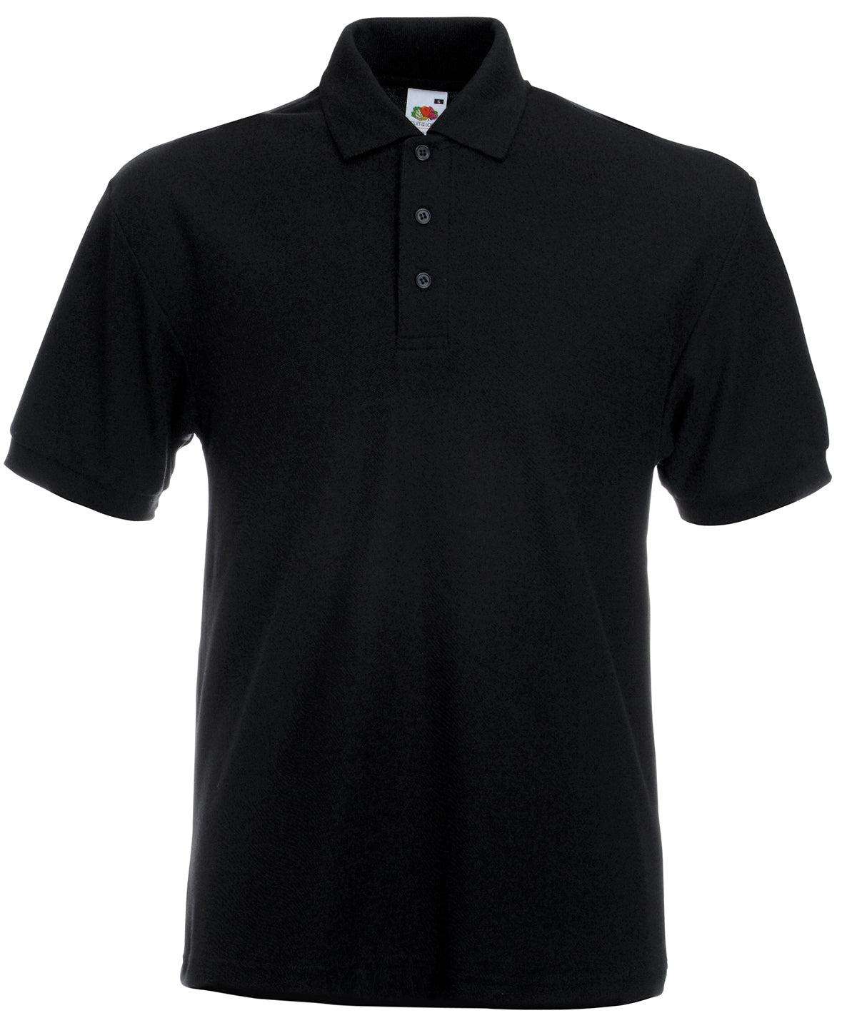 Heavyweight 65/35 polo | black