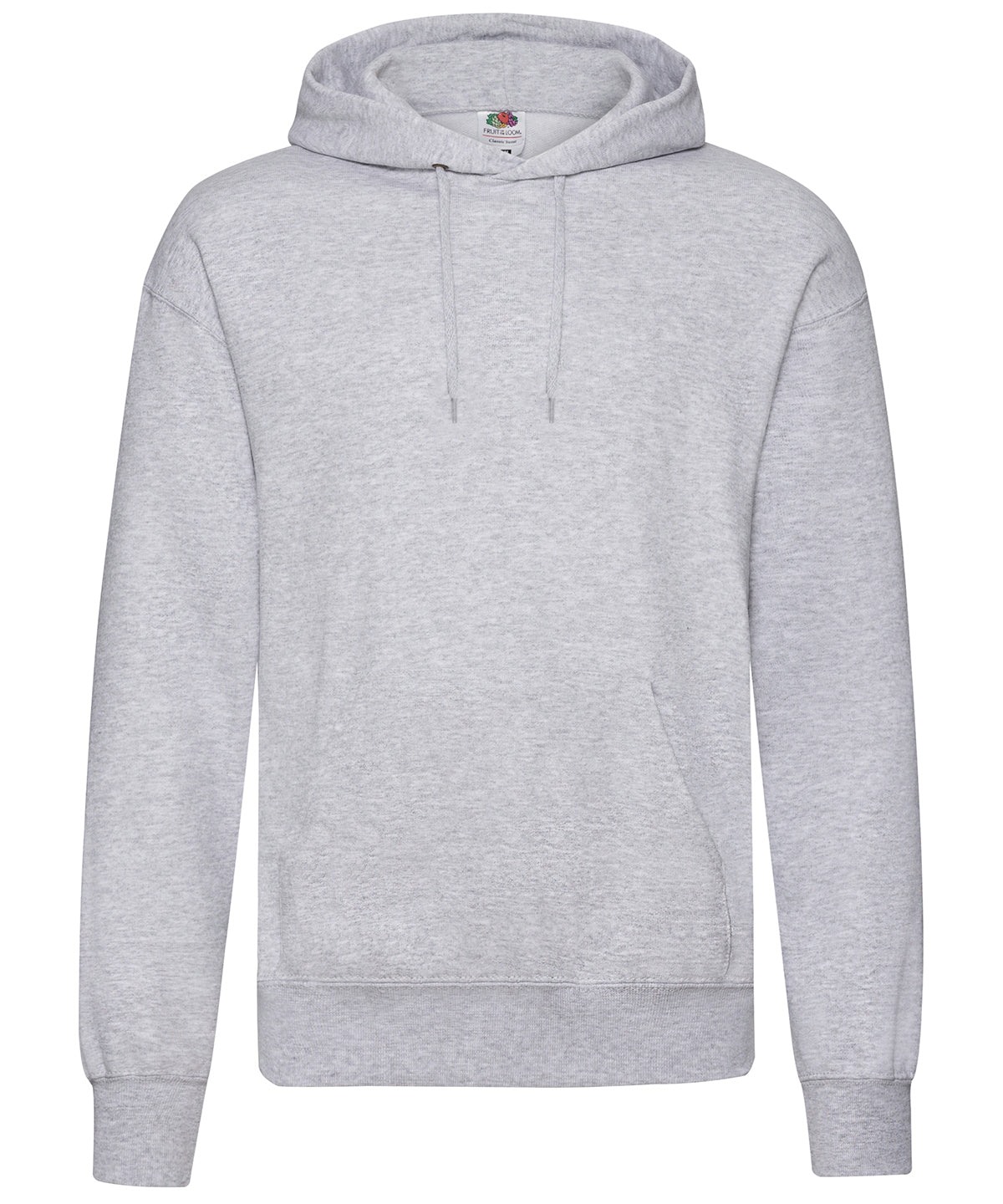 Classic 80/20 hooded sweatshirt | heather grey