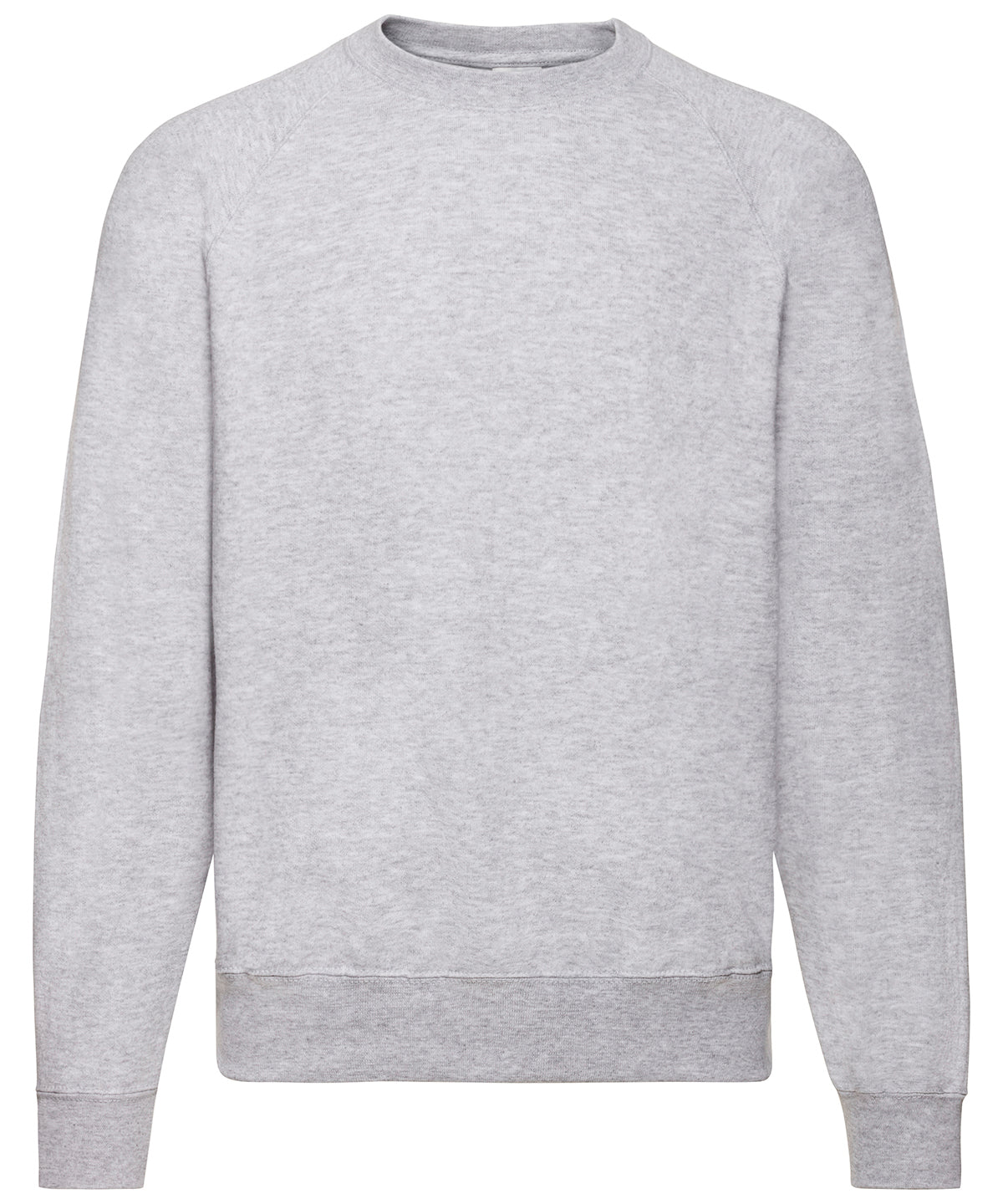 Classic 80/20 raglan sweatshirt | heather grey