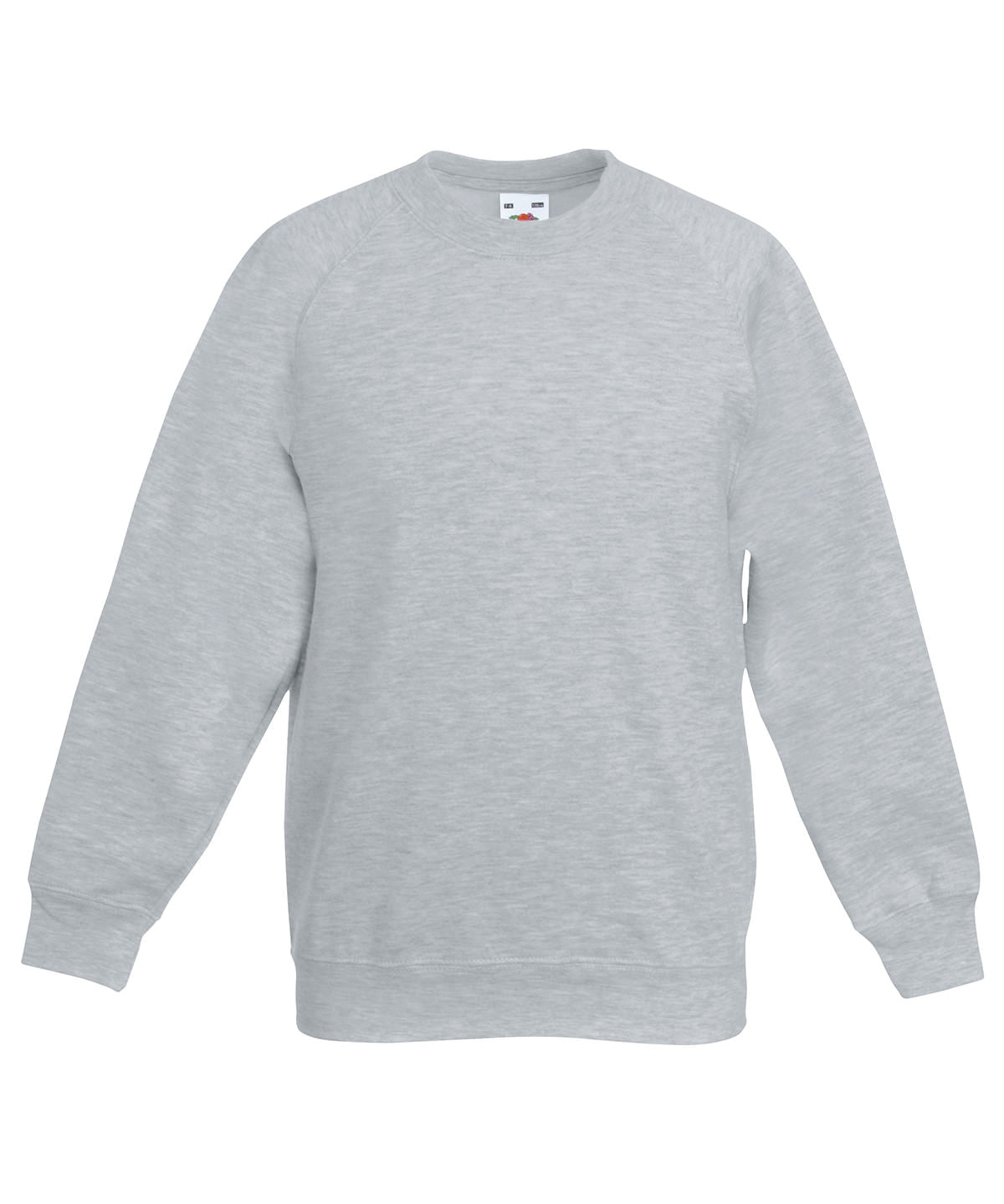 Kids classic raglan sweatshirt | heather grey