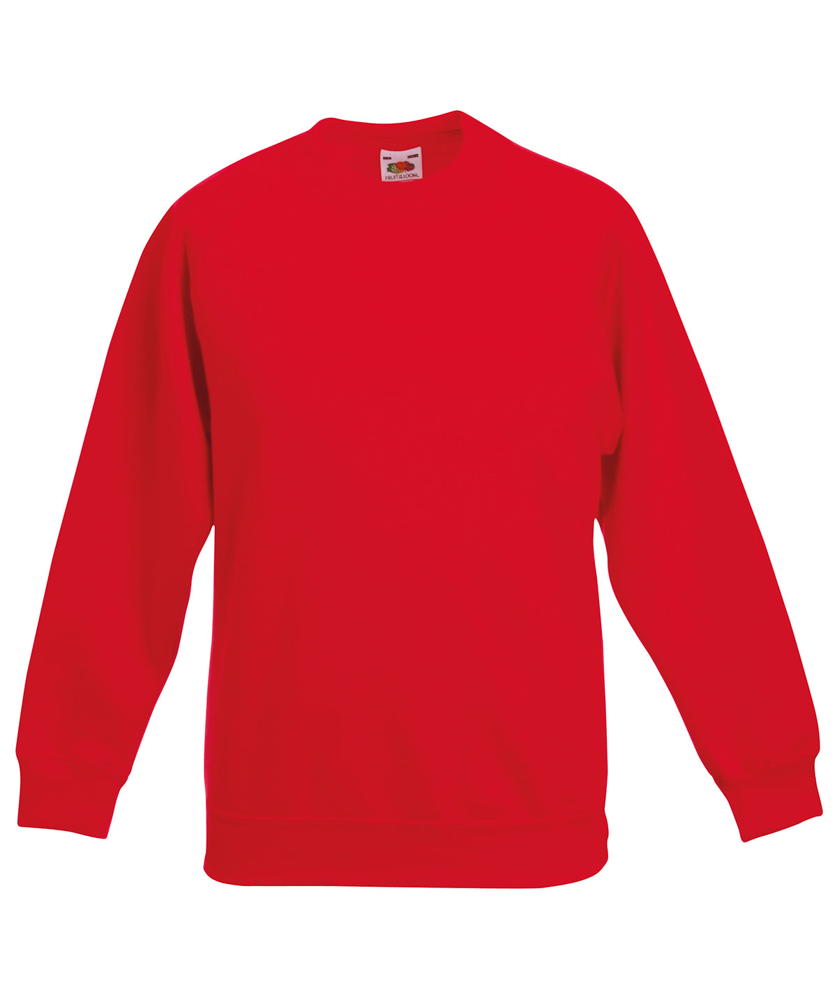 Kids classic raglan sweatshirt | red