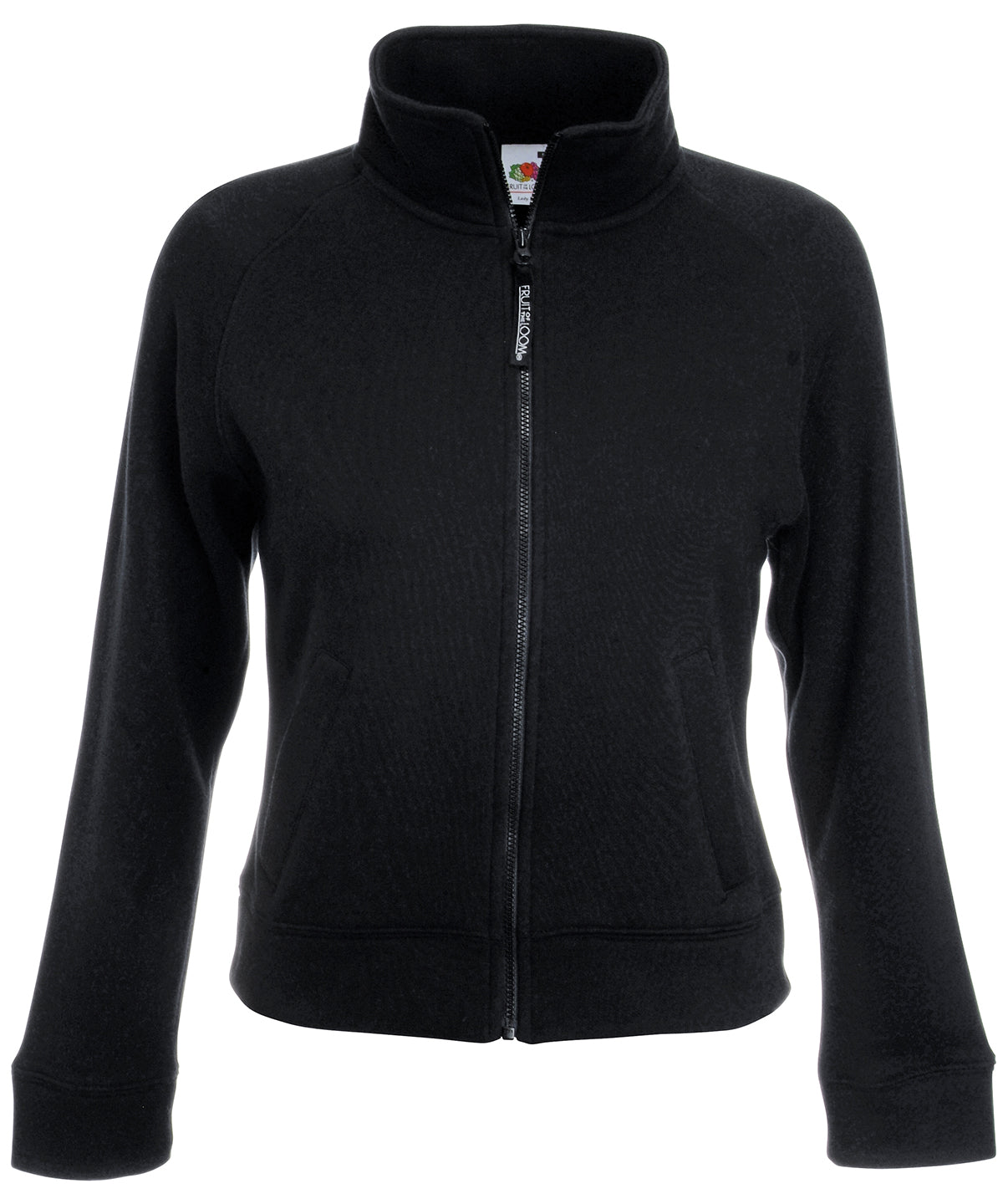 Women's premium 70/30 sweatshirt jacket | Black