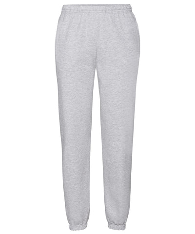 Classic 80/20 elasticated sweatpants | heather grey