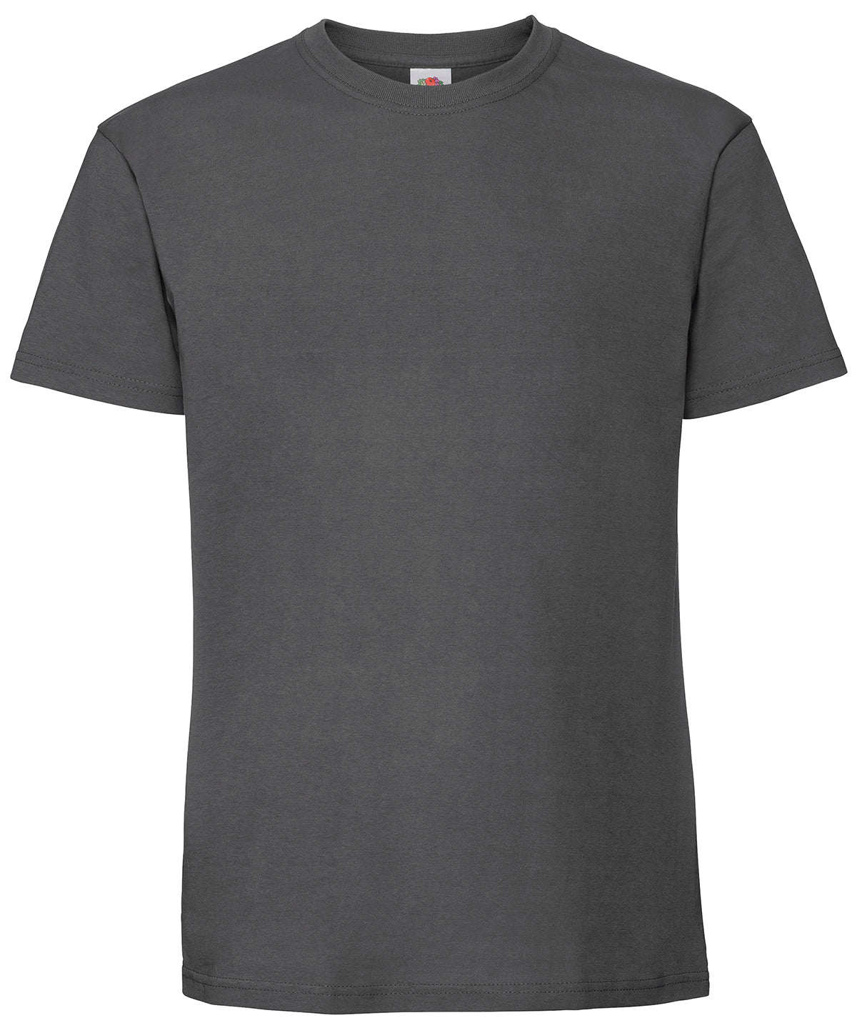 Iconic 195 ringspun premium T | light graphite
