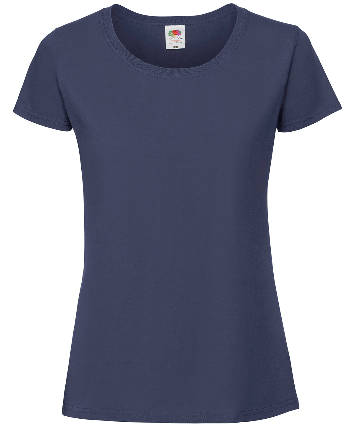 Womens Iconic 195 ringspun premium t-shirt | navy