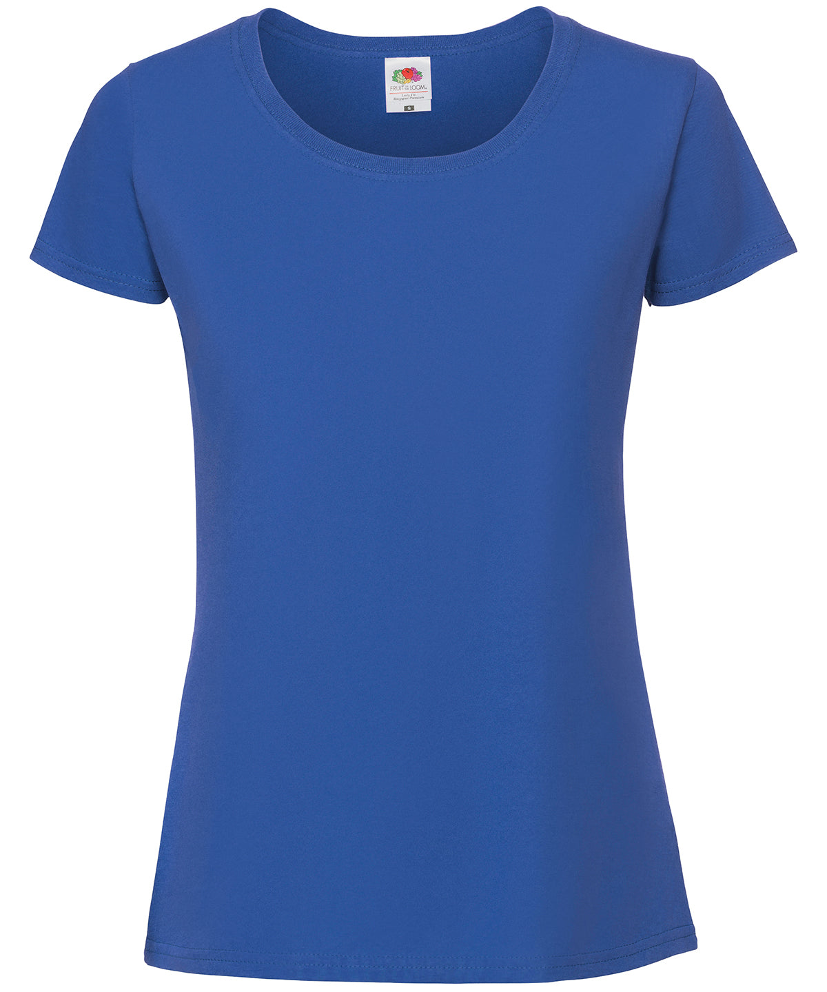 Womens Iconic 195 ringspun premium t-shirt | Royal Blue