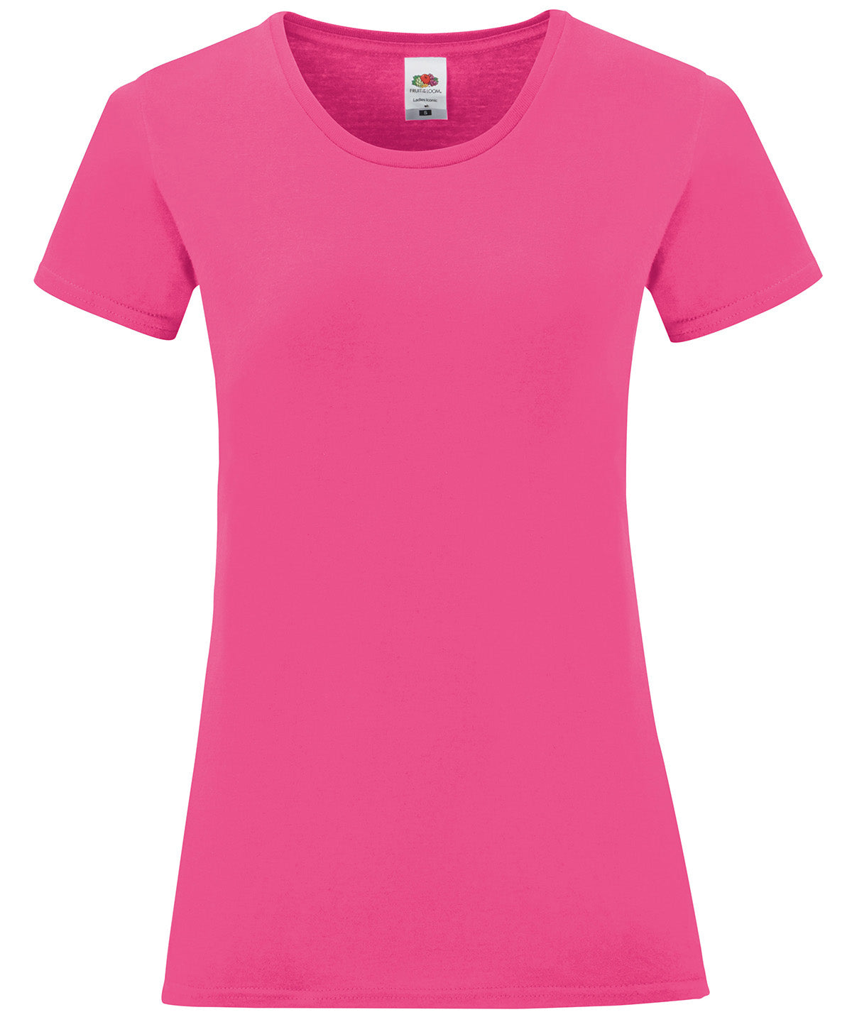 Womens iconic T | Fuchsia