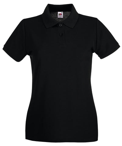 Womens premium polo | black