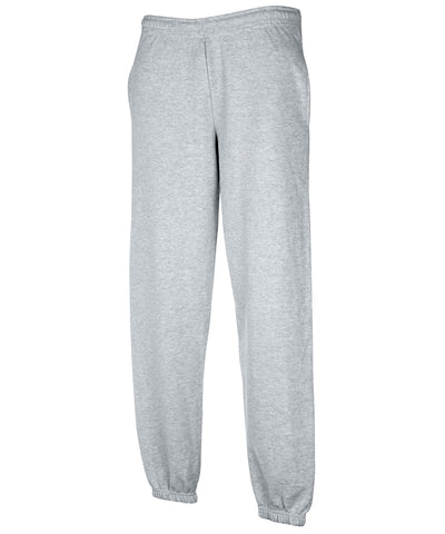 Premium 70/30 elasticated sweatpants | heather grey