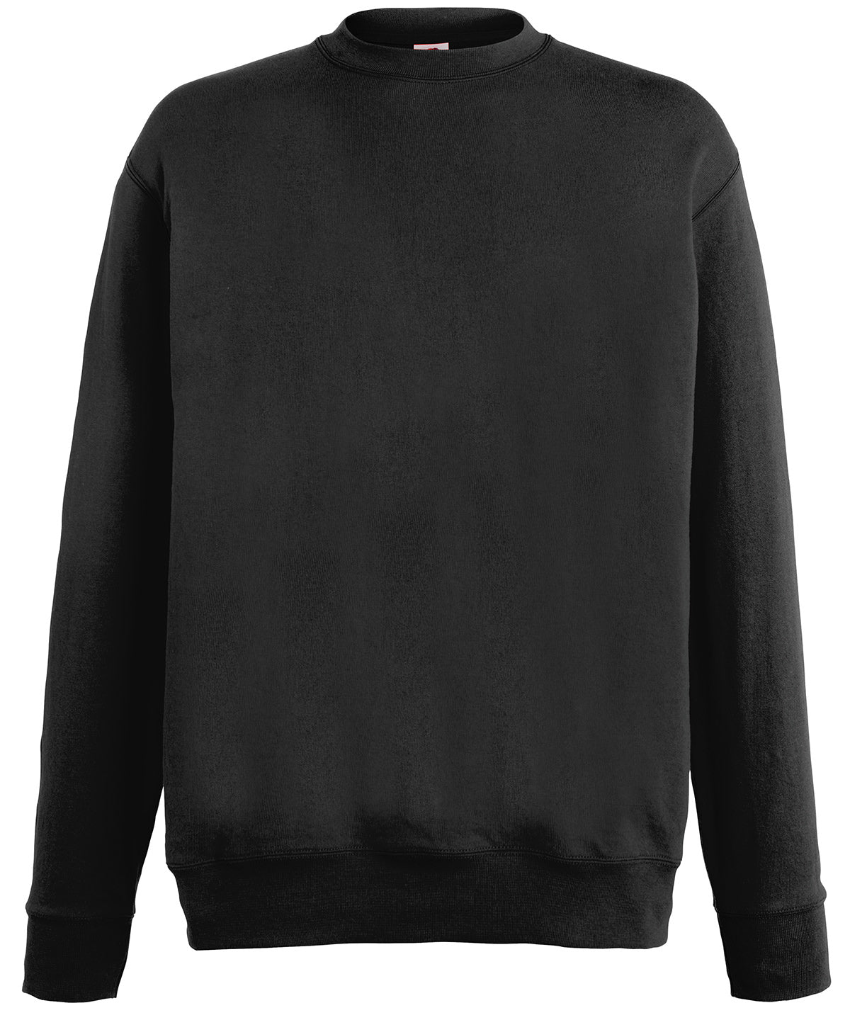 Lightweight set-in sweatshirt | Black