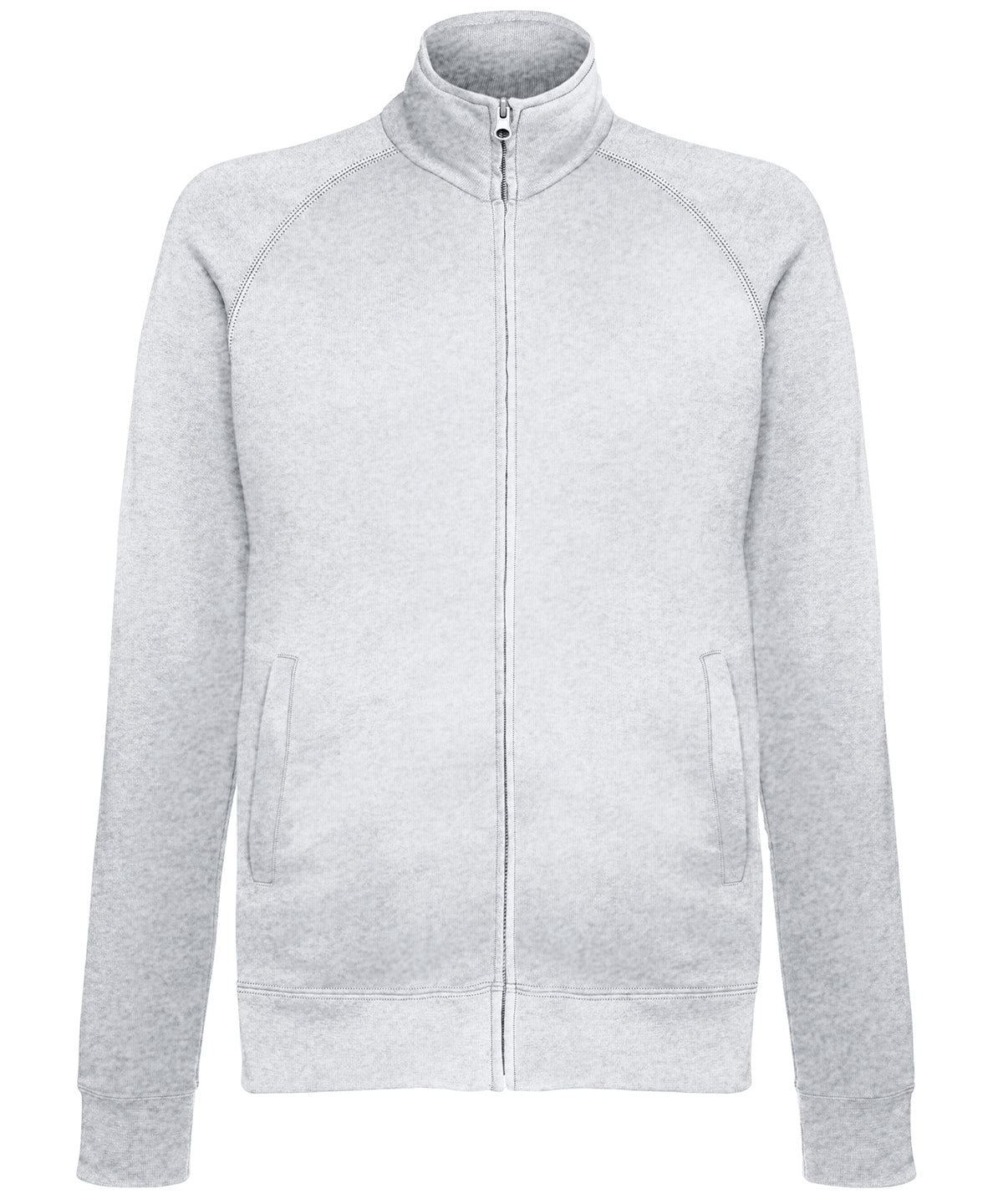 Lightweight sweatshirt jacket | Heather Grey