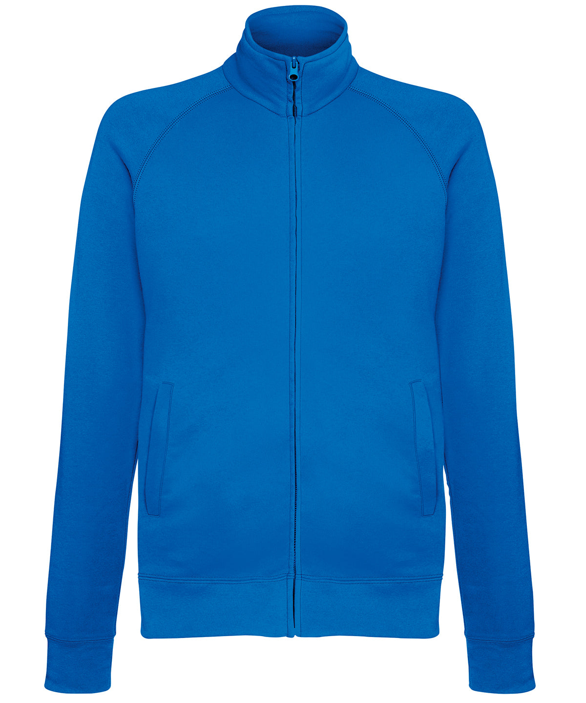 Lightweight sweatshirt jacket | Royal Blue