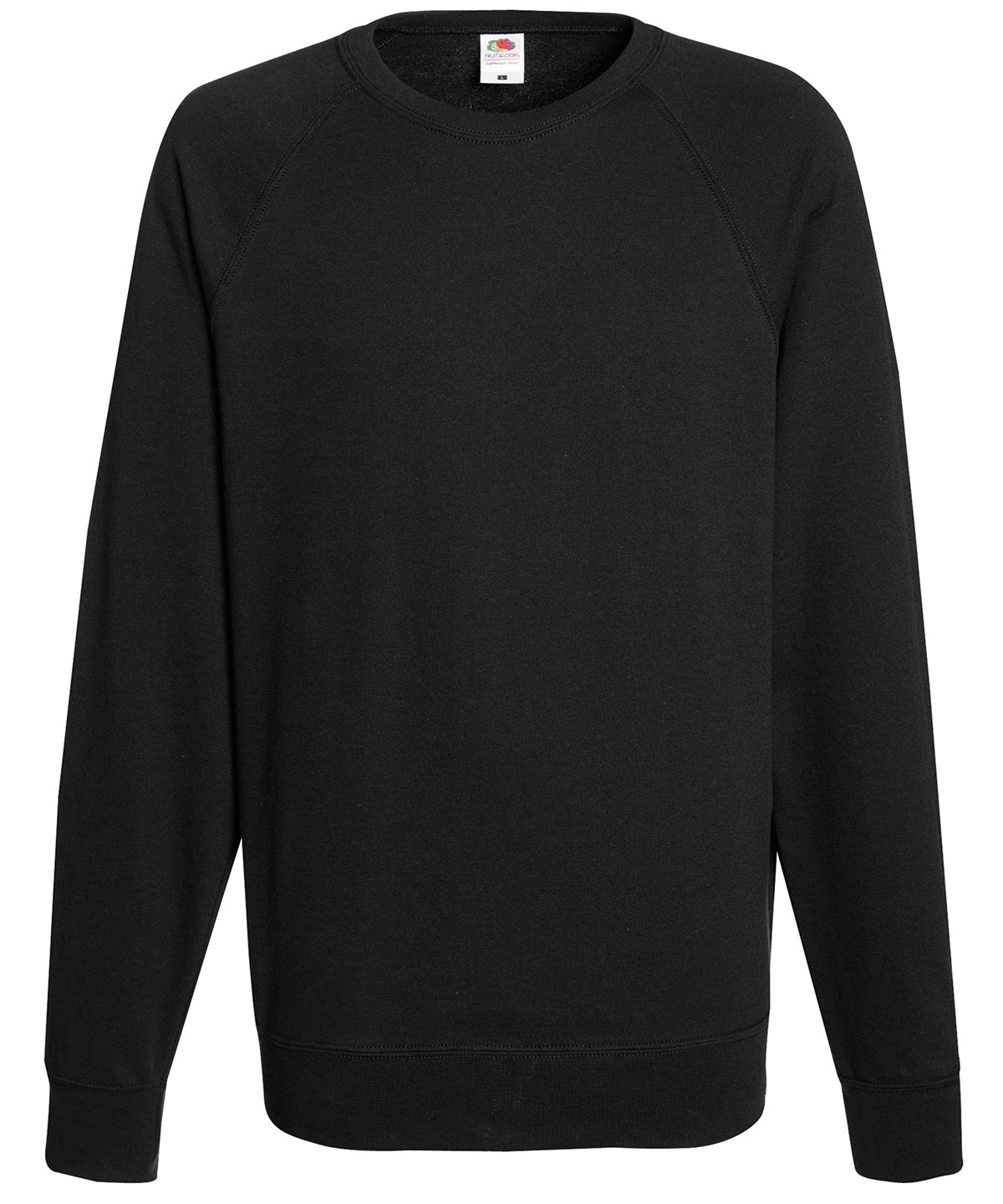Lightweight raglan sweatshirt | Black