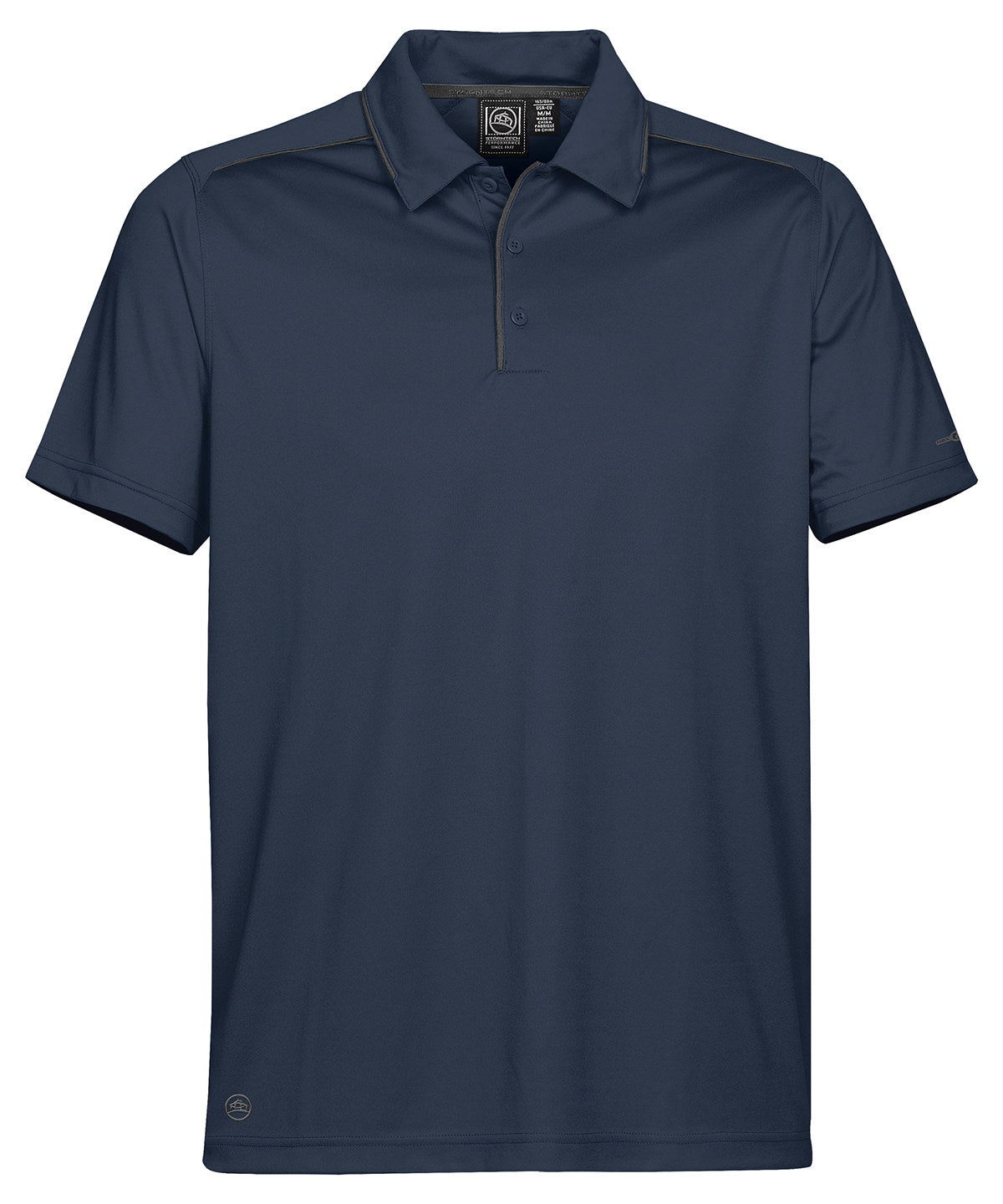 H2X Inertia performance polo | navy/graphite