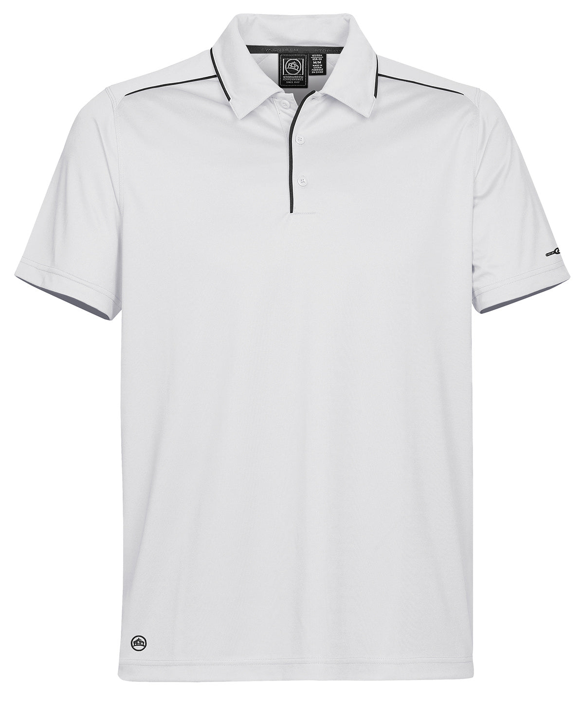 H2X Inertia performance polo | White/Black