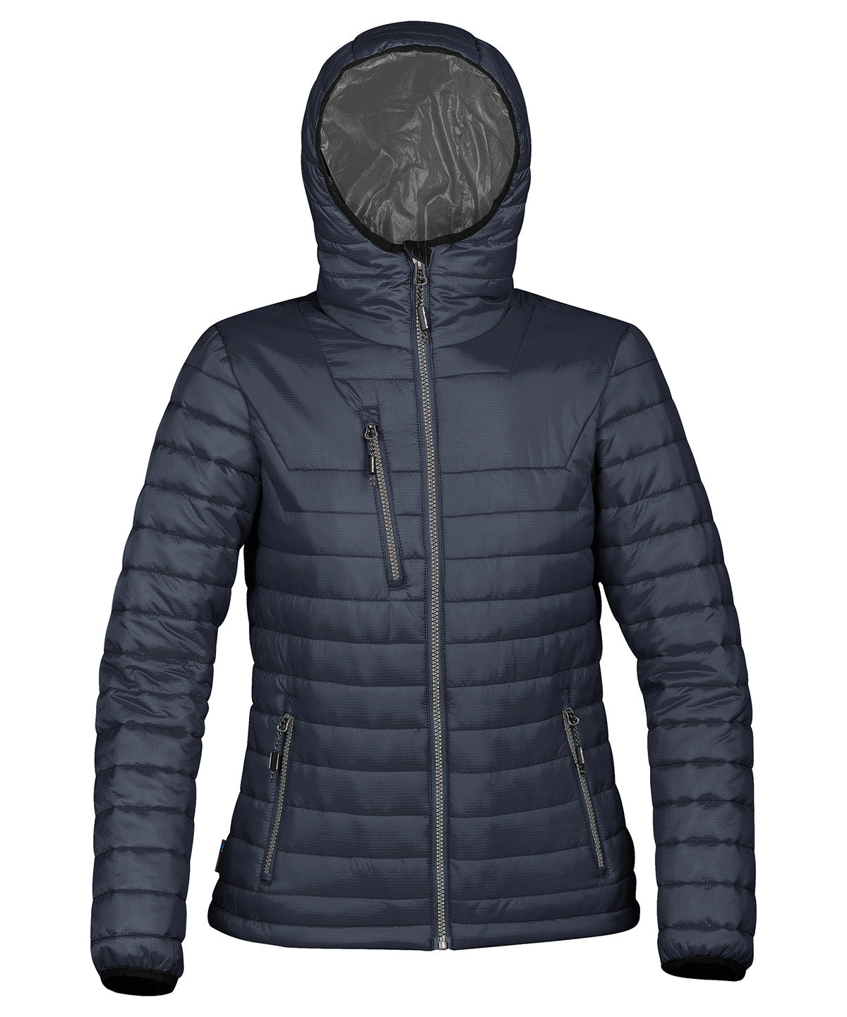 Womens gravity thermal shell | navy/charcoal