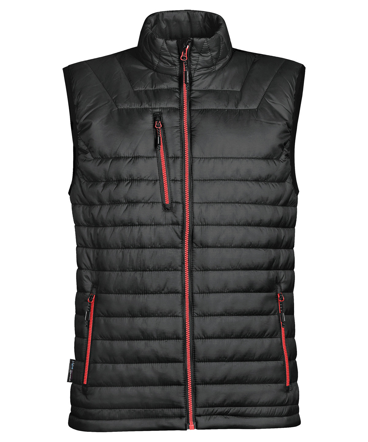 Gravity thermal vest | black/true red