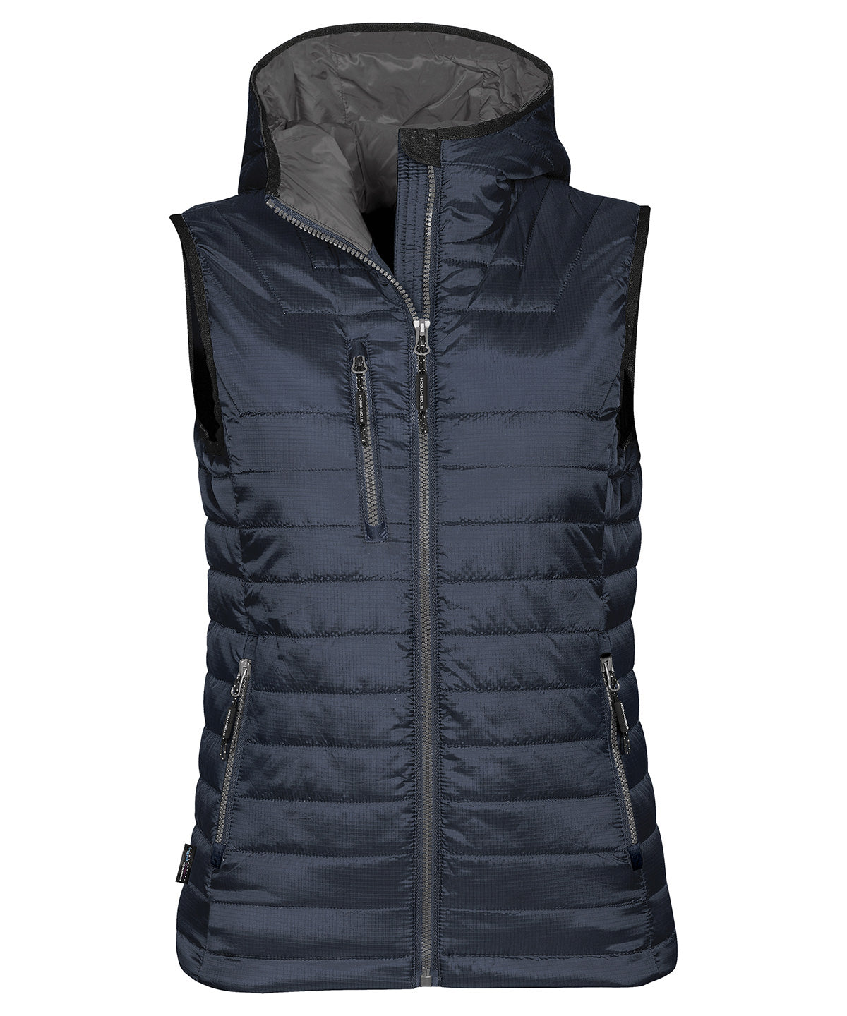 Womens Gravity thermal vest | navy/charcoal