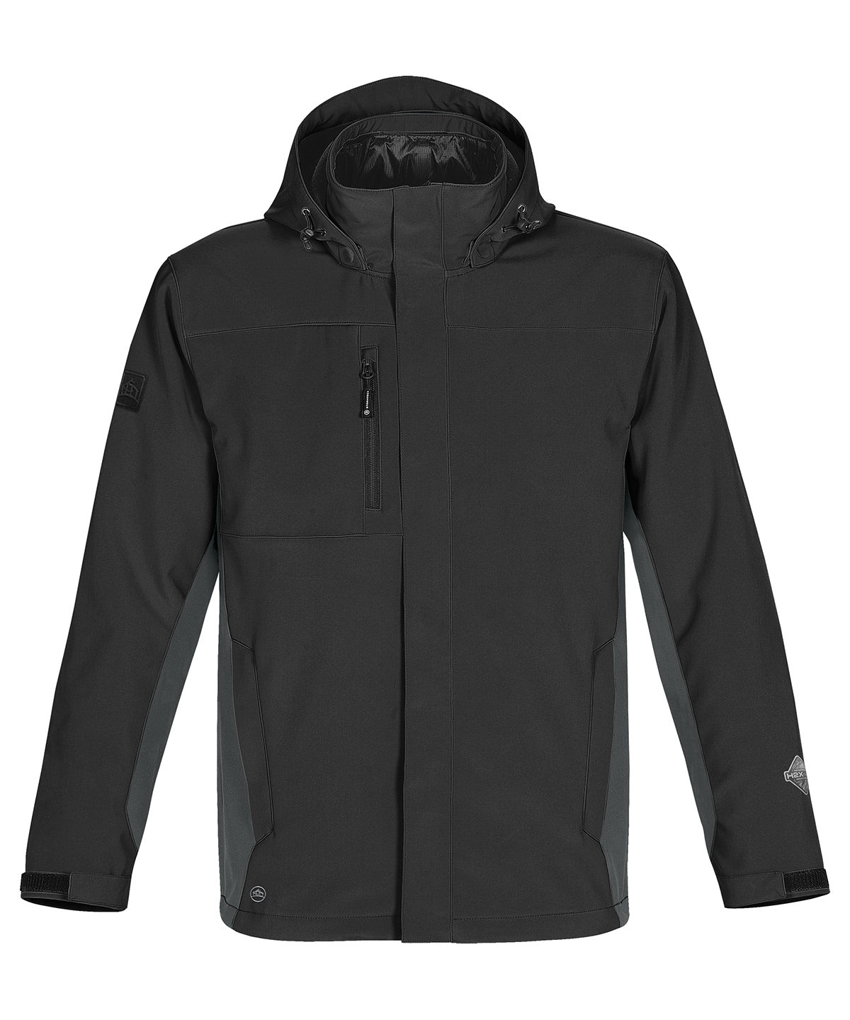 Atmosphere 3-in-1 jacket | black/granite