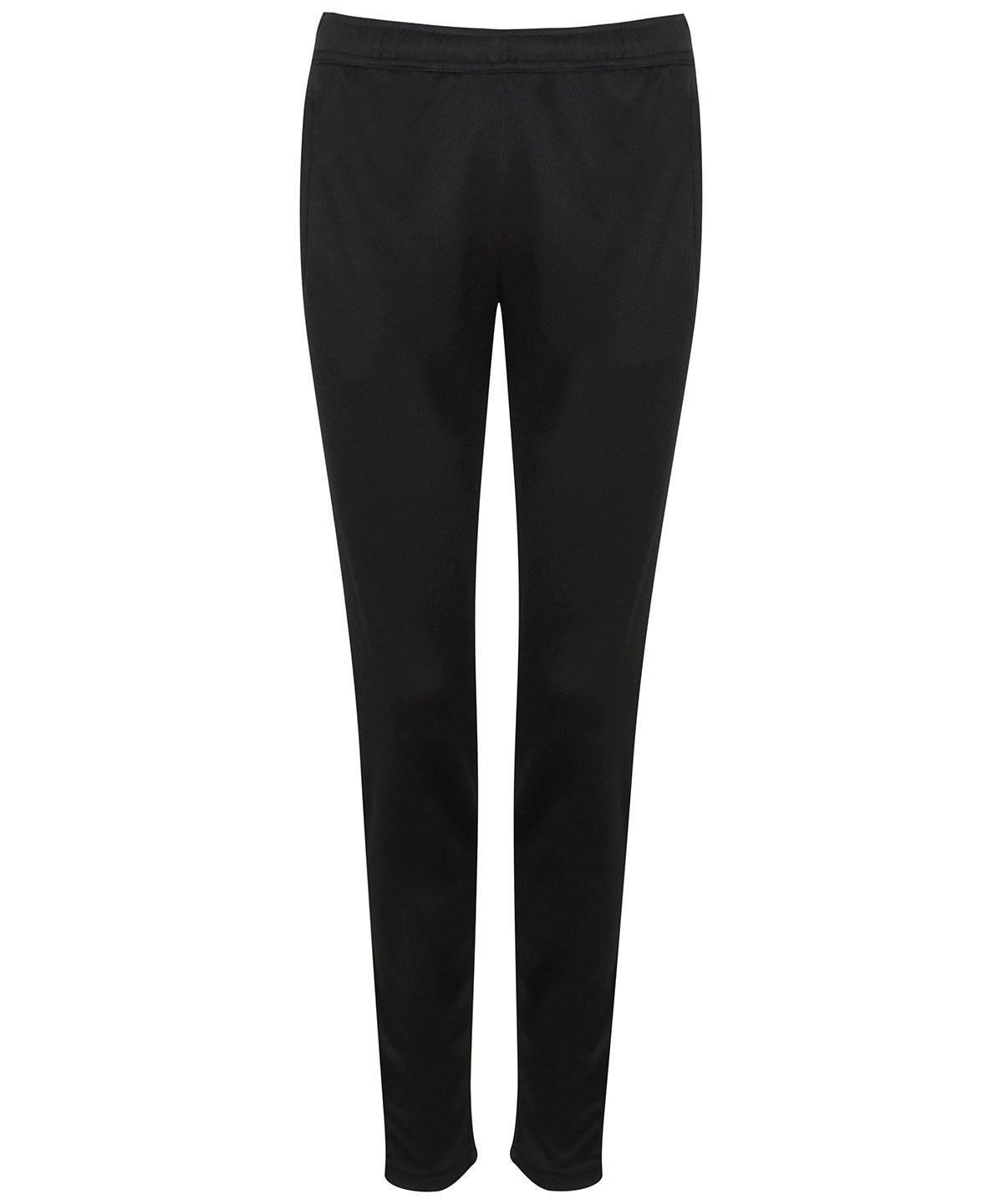 Womens slim leg jogger | black