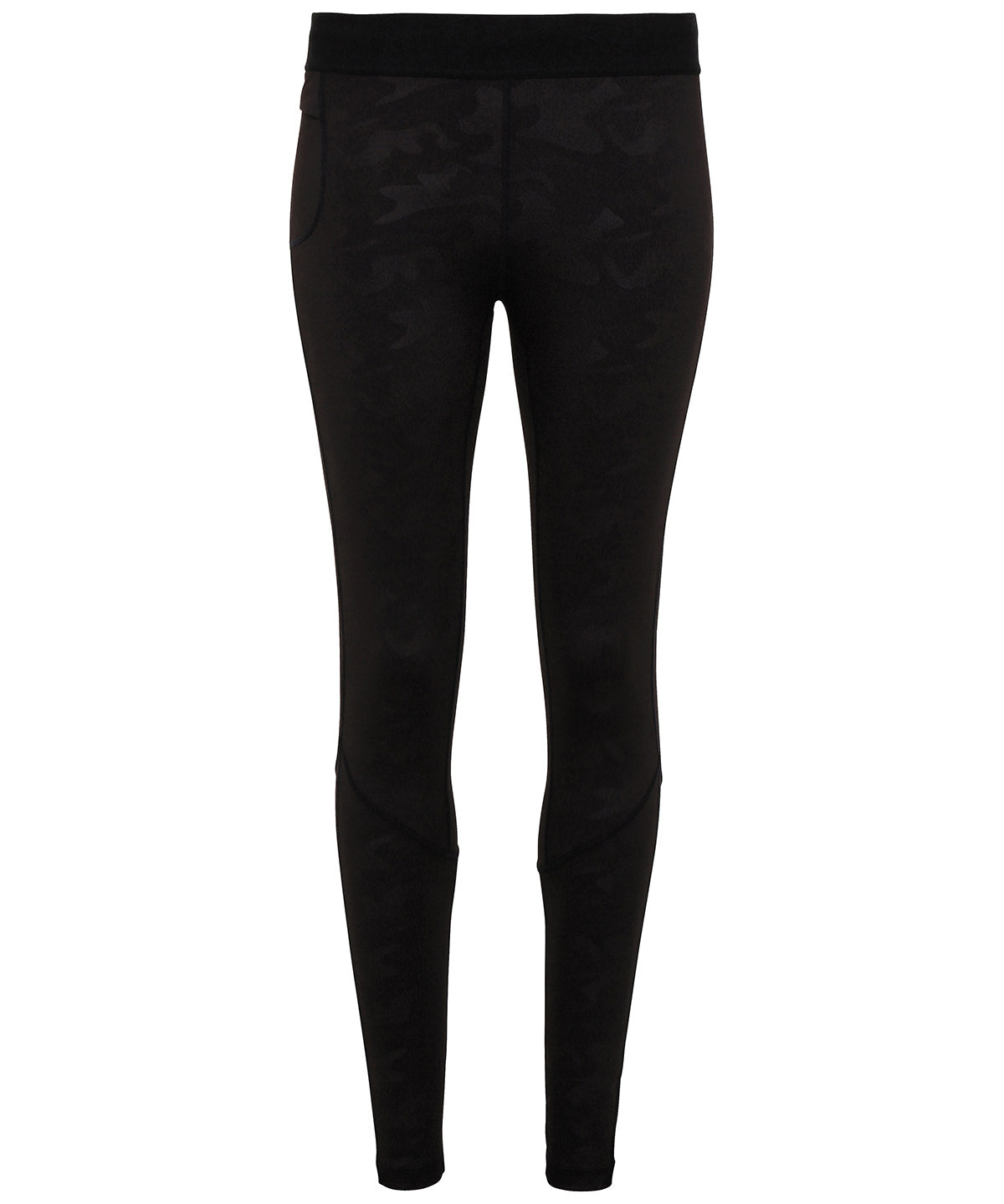 TriDri® training leggings | black camo