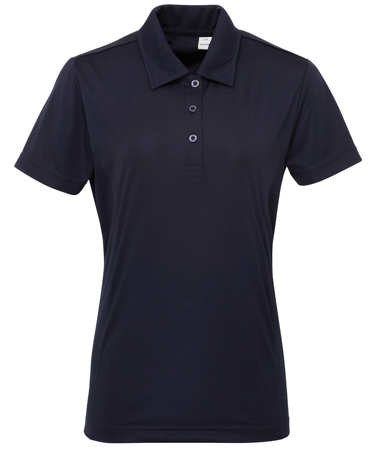 Womens TriDri® panelled polo | french navy