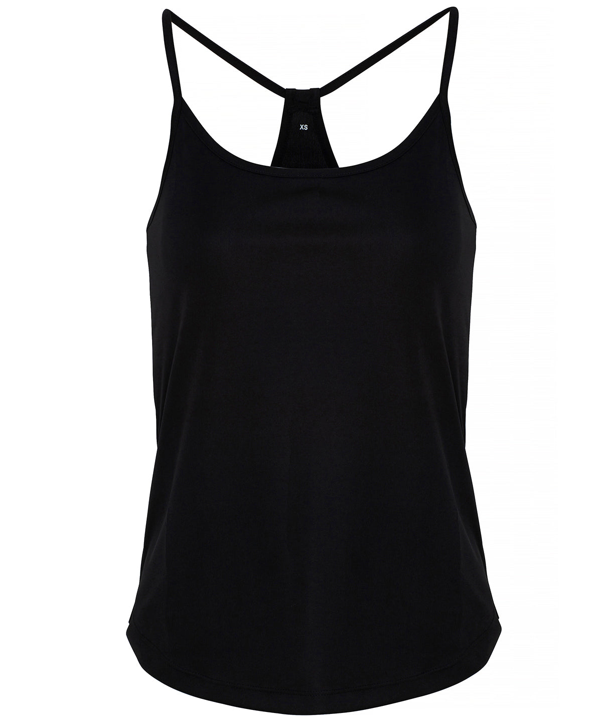 Womens TriDri® yoga vest | black