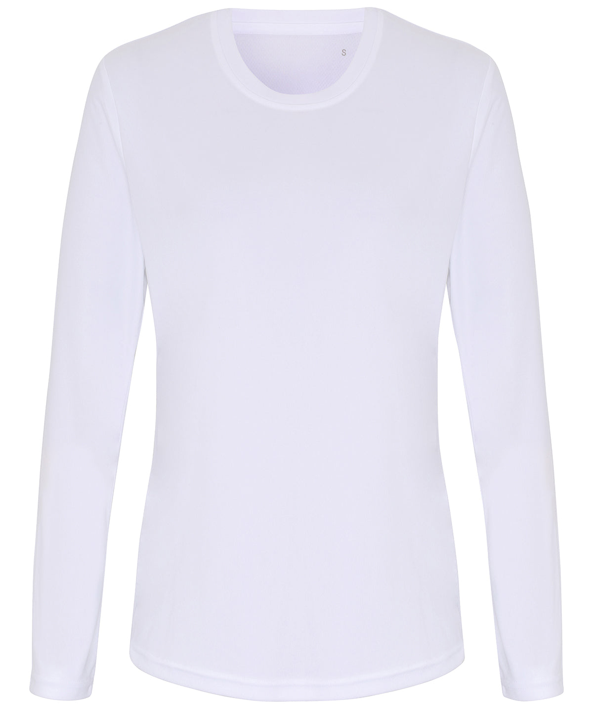 Womens TriDri® long sleeve performance t-shirt | white