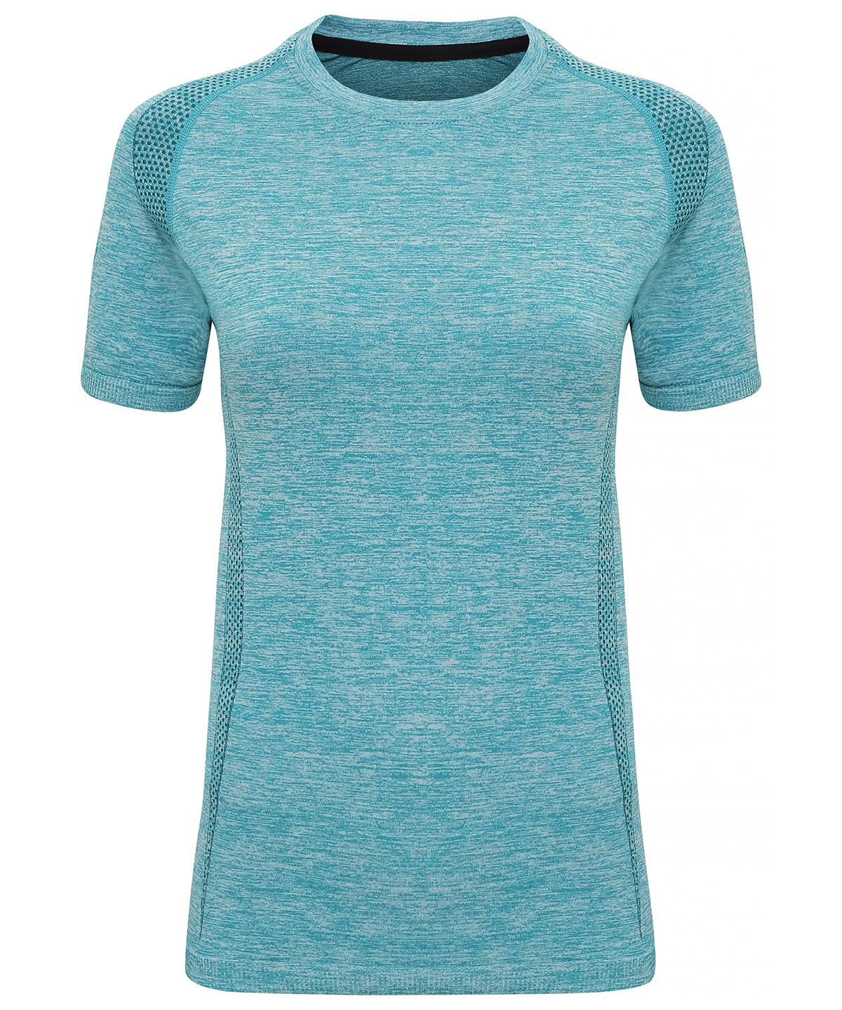 Womens TriDri® seamless 3D fit multi-sport performance short sleeve top | Turquoise