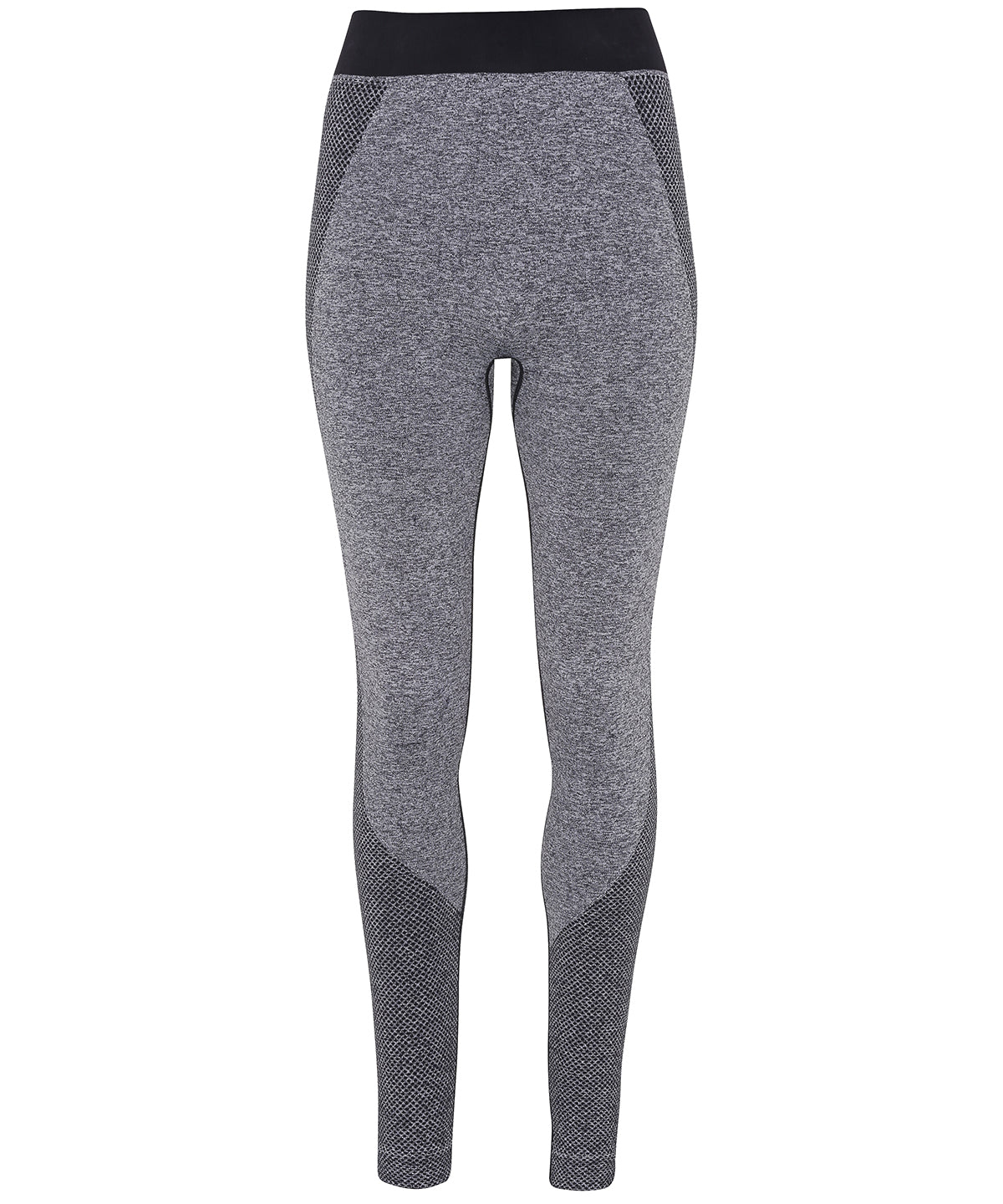 Womens TriDri® seamless 3D fit multi-sport sculpt leggings | charcoal