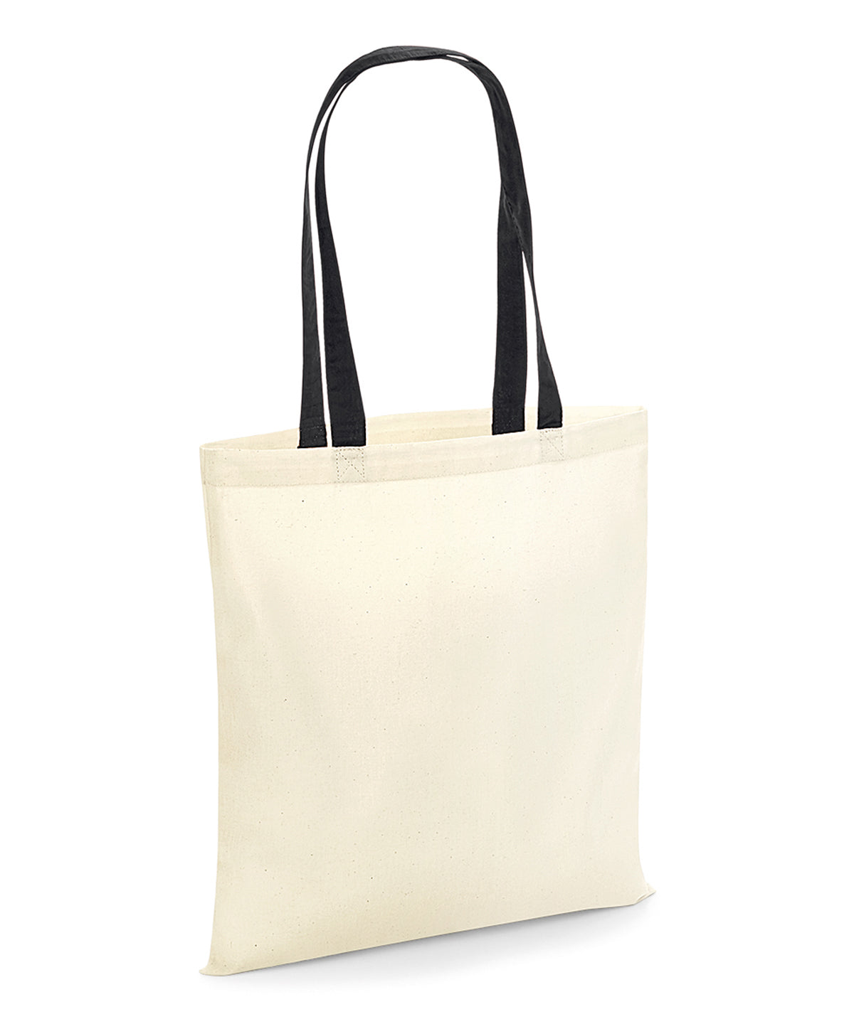 Bag for life - contrast handles | natural/black