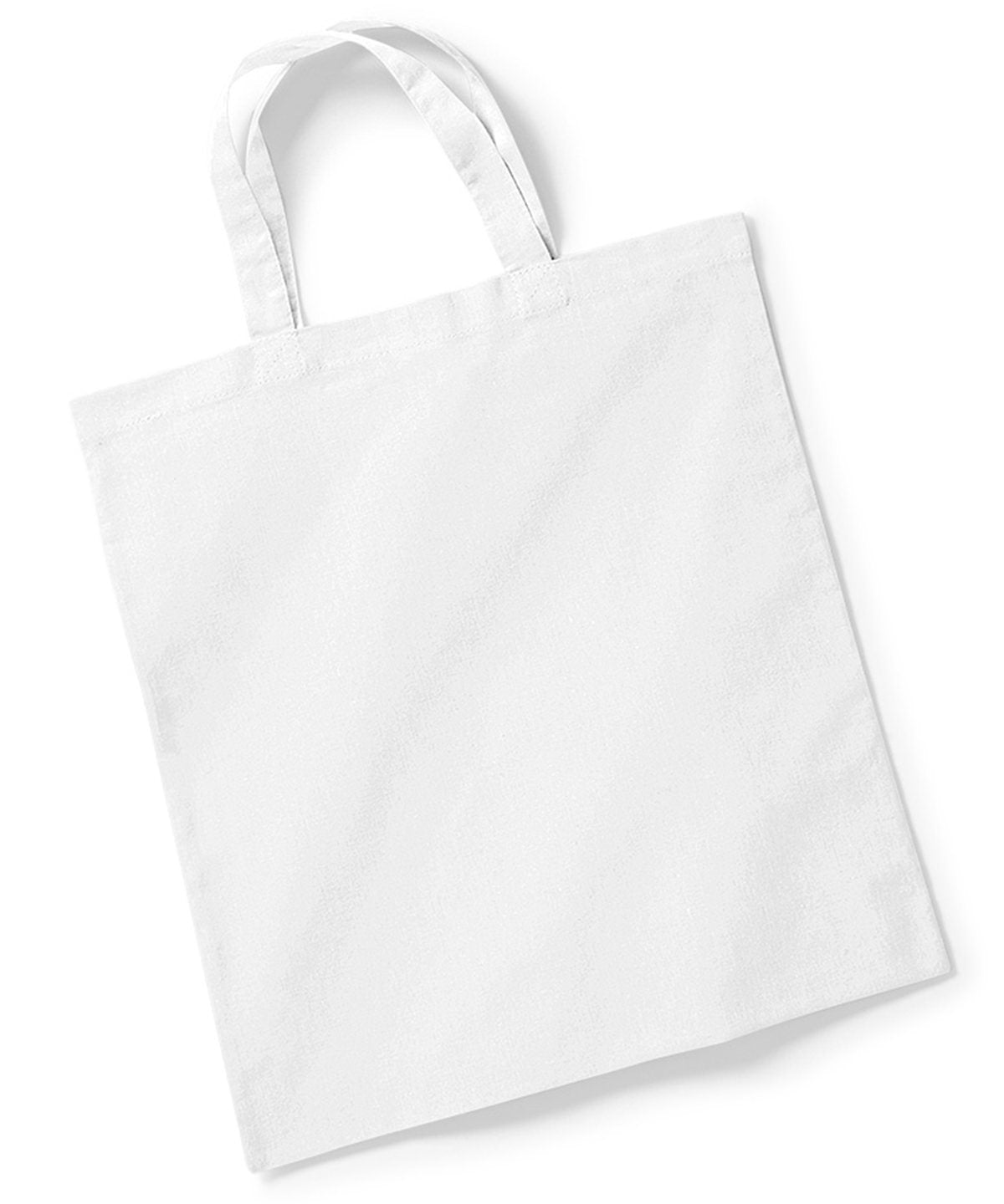 Bag for life - short handles | White