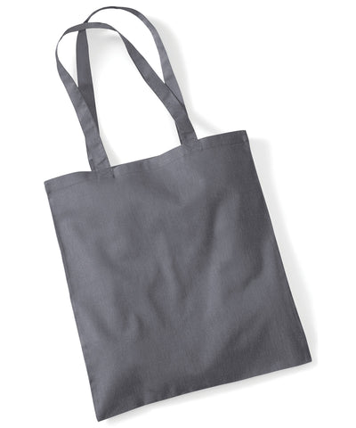 Bag for life - long handles | graphite grey