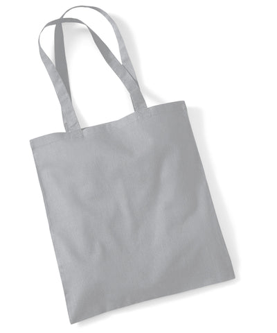 Bag for life - long handles | pure grey