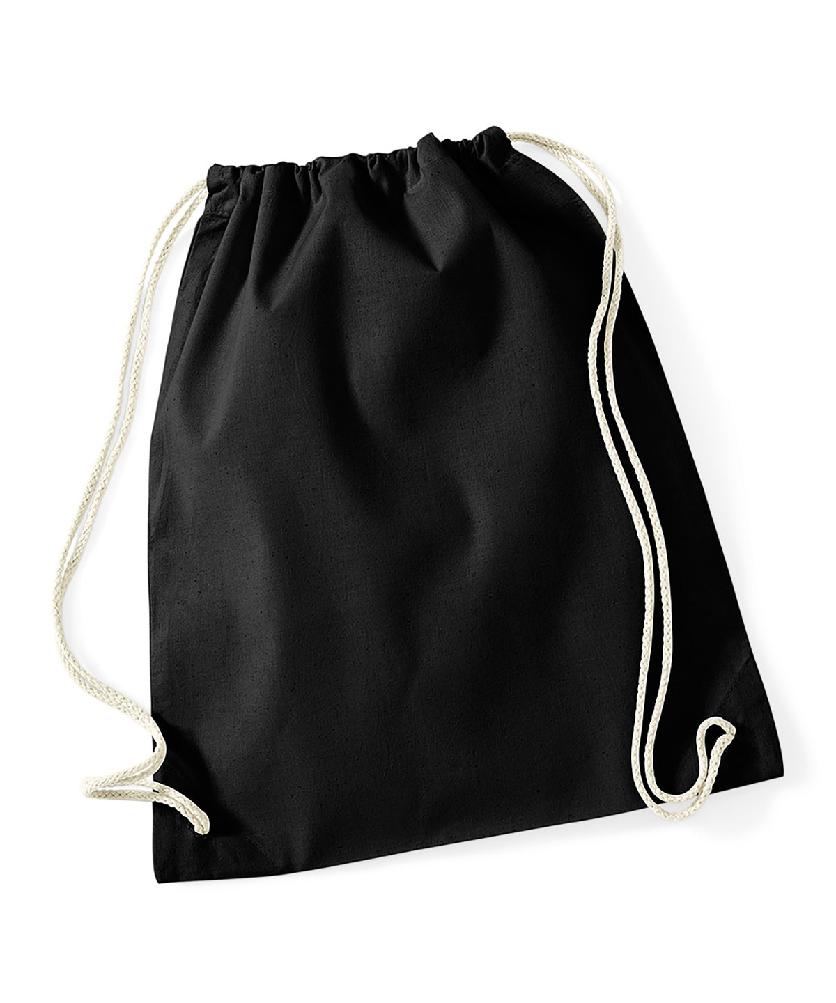 Cotton gymsac | black