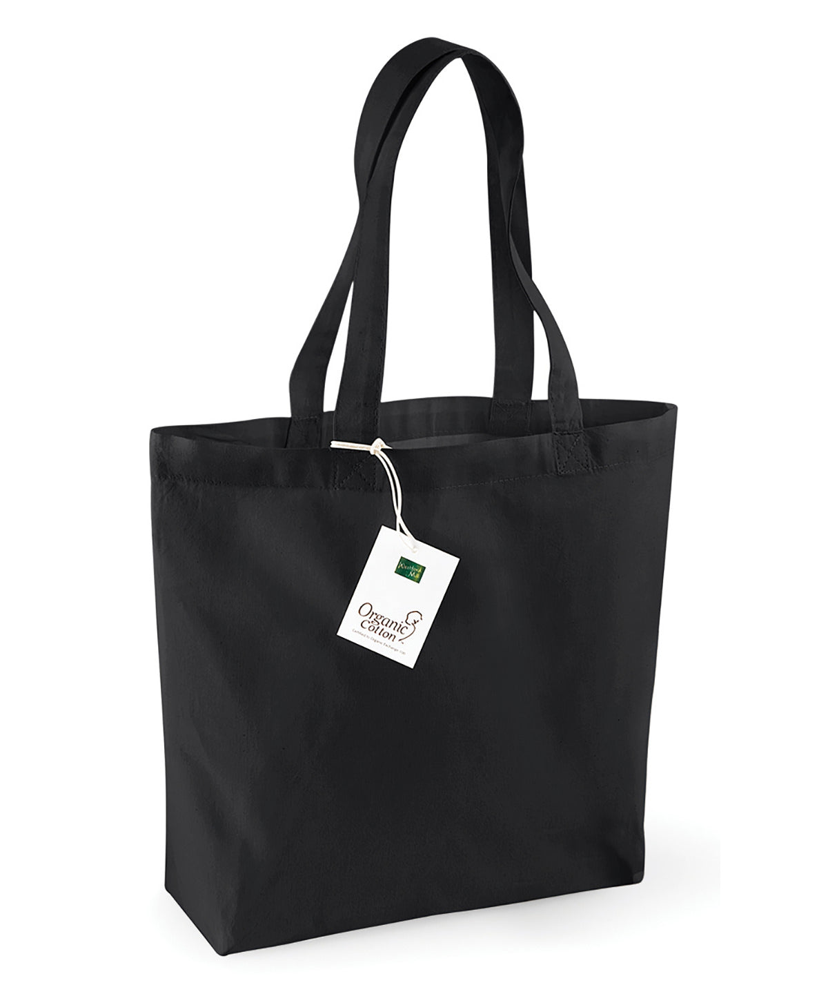 Organic cotton shopper | Black