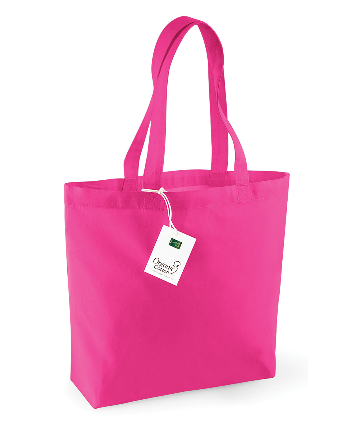 Organic cotton shopper | fuchsia