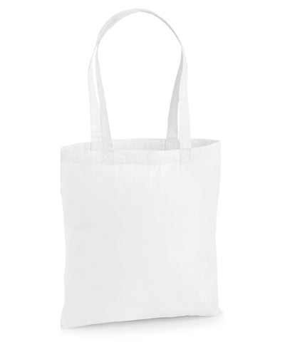 Premium Cotton tote | white