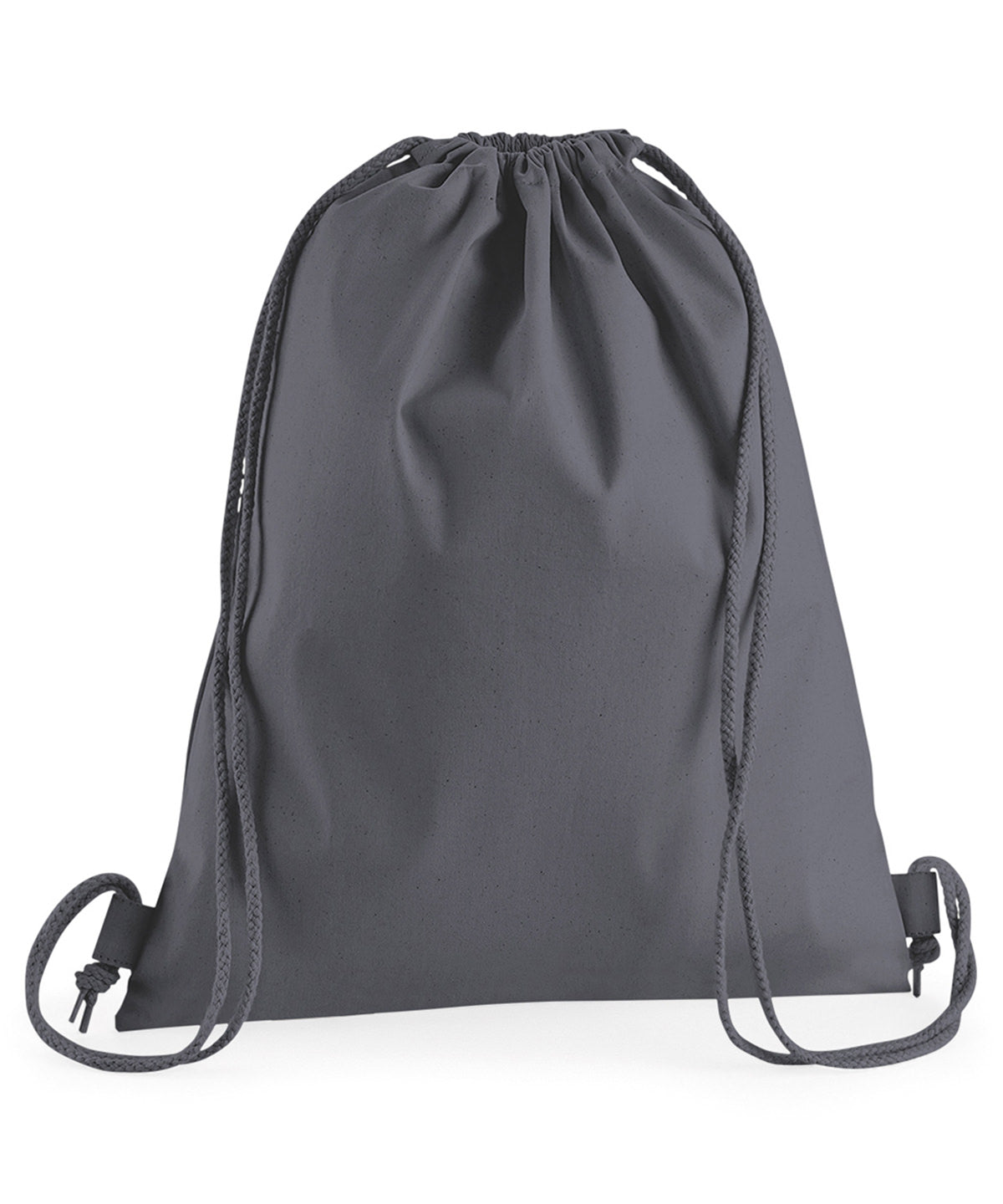 Premium cotton gymsac | Graphite Grey