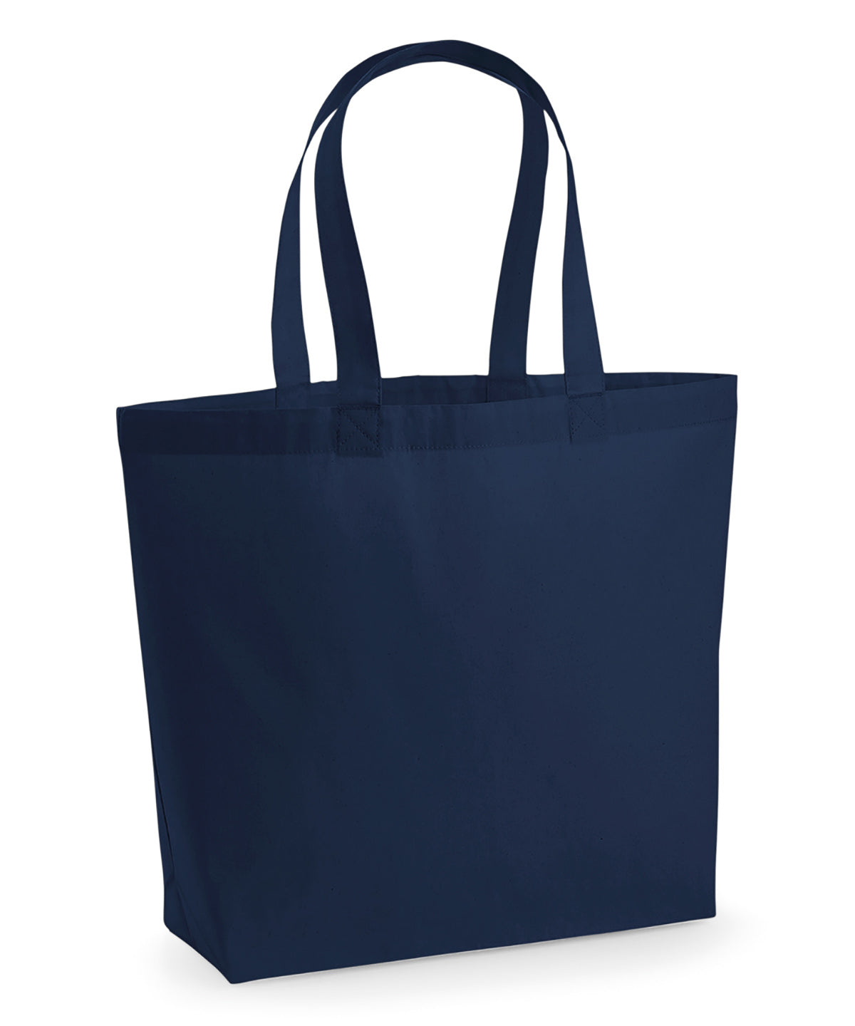 Premium cotton maxi tote | french navy