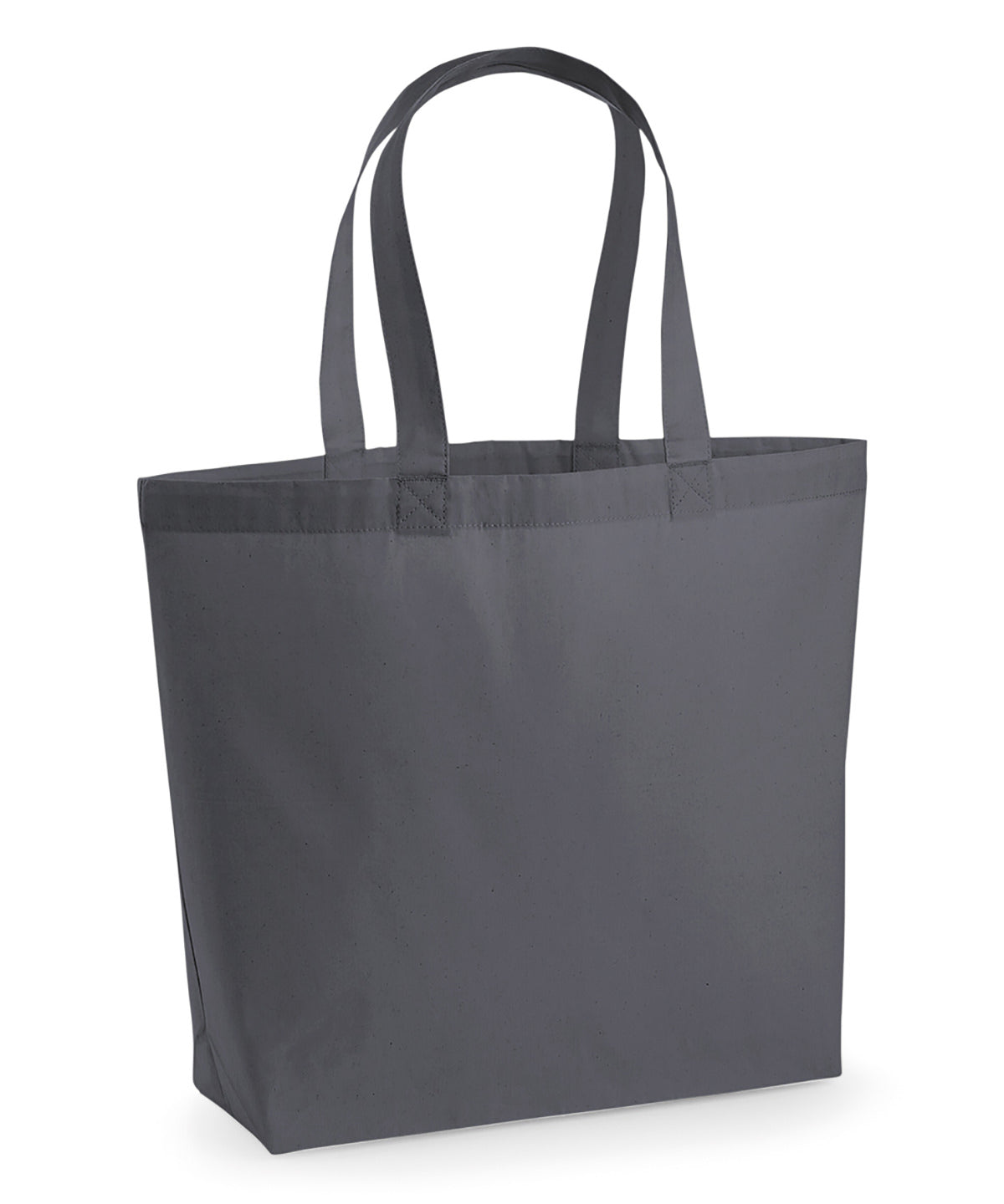Premium cotton maxi tote | graphite grey